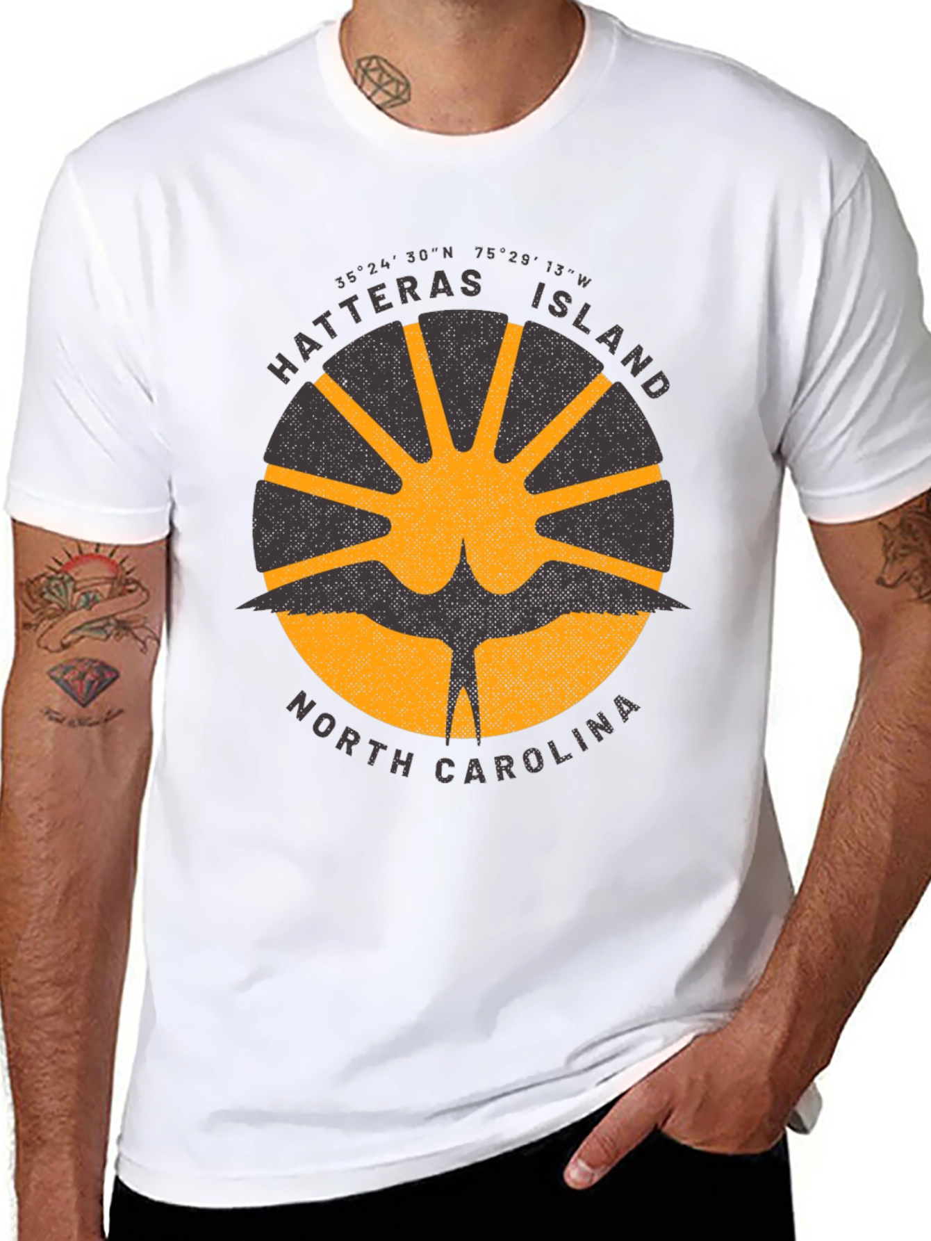 Hatteras Island Graphic Tee - North Carolina