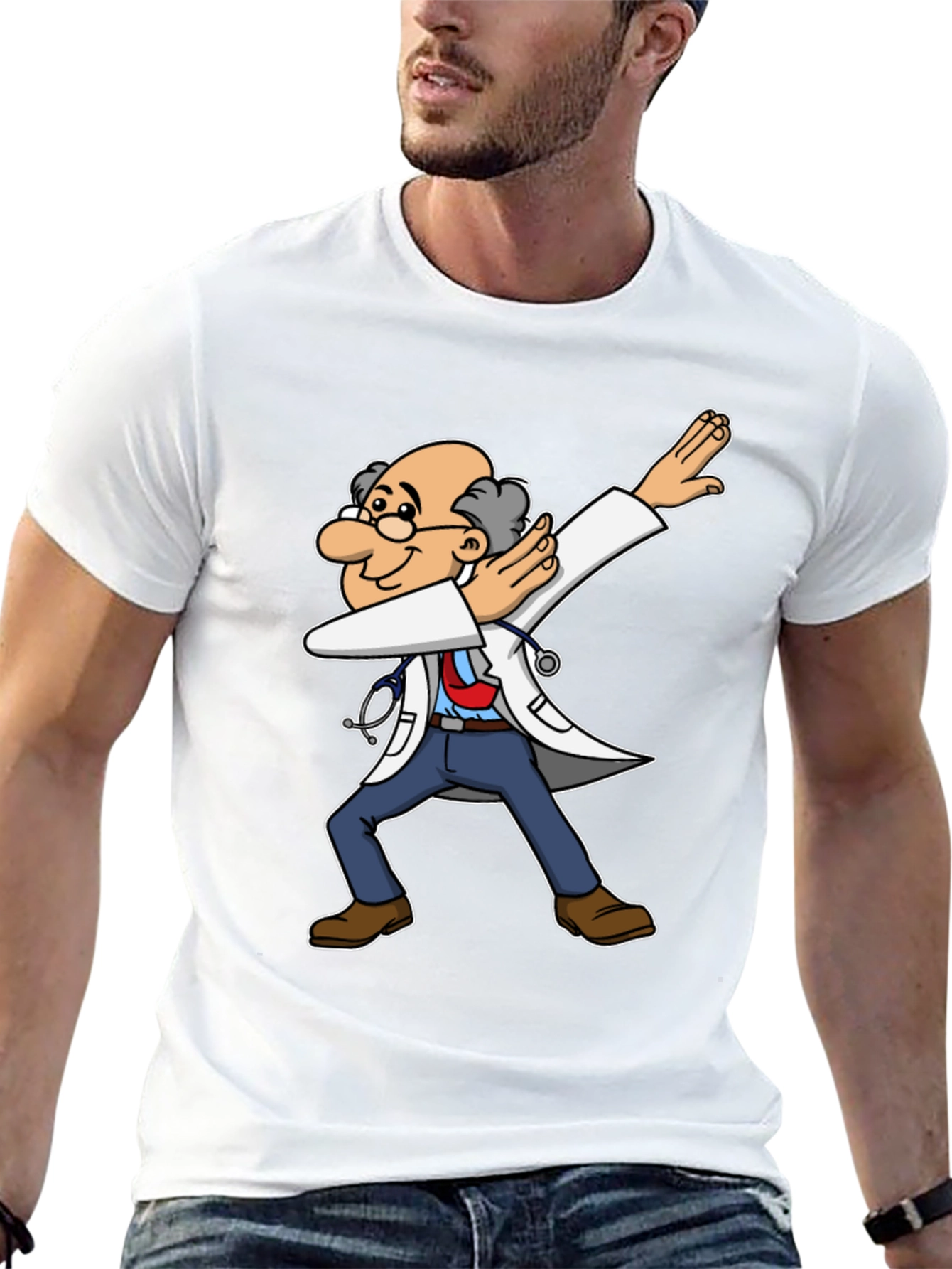 Dabbing Doctor T-Shirt - Funny Medical Tee