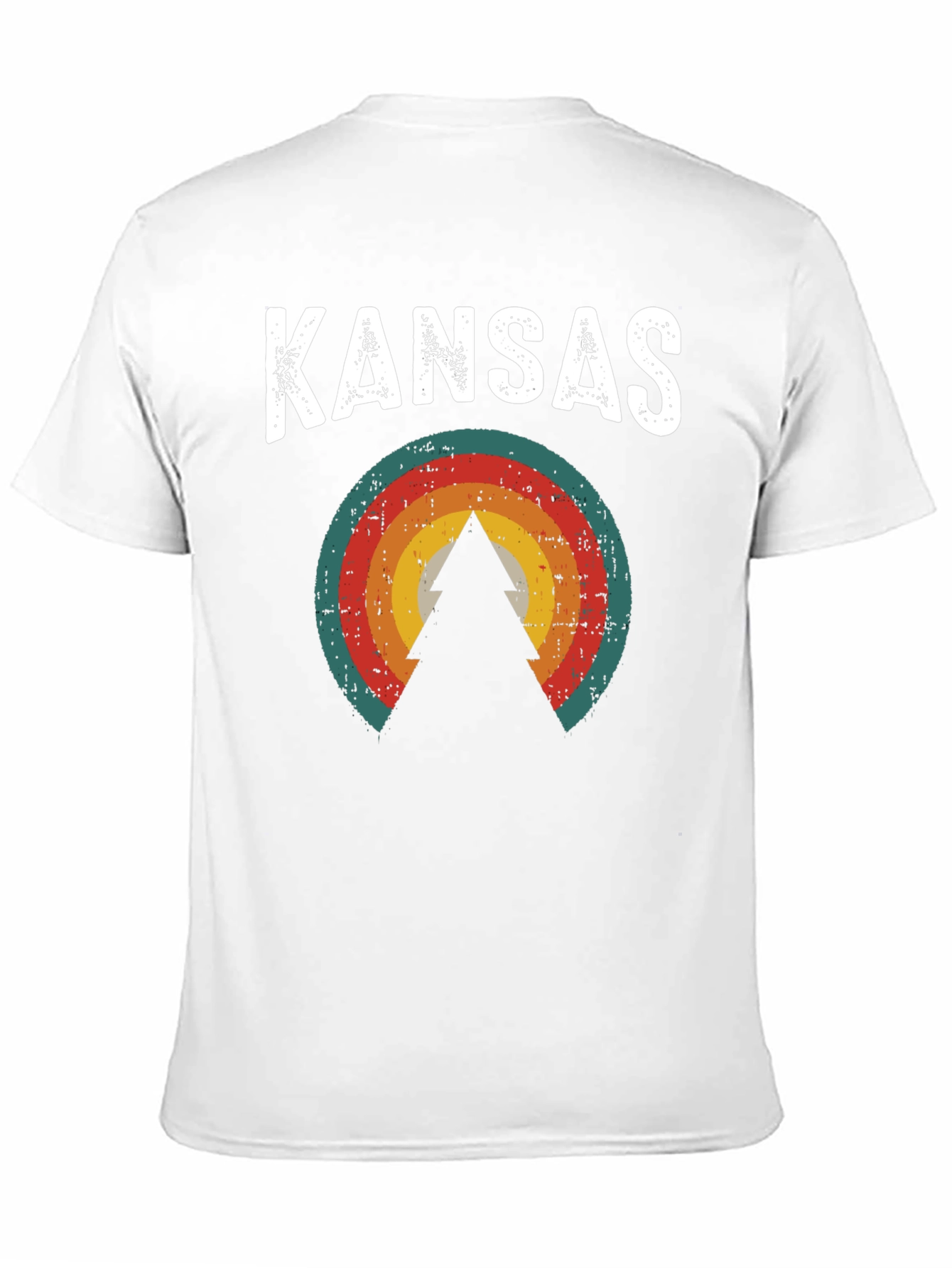 Kansas Retro Style Graphic Tee