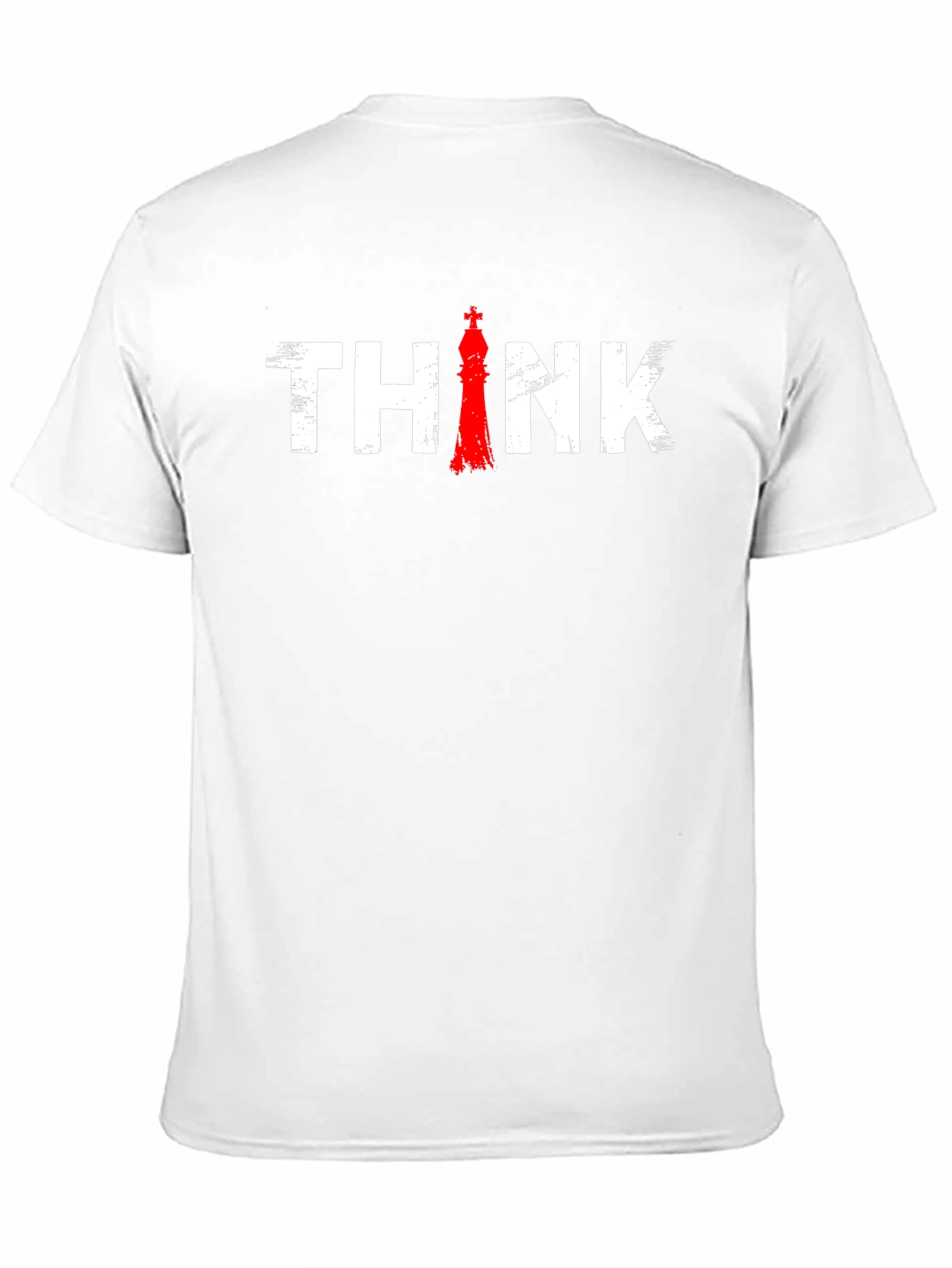 Think Chess King T-Shirt - Strategy Game Tee