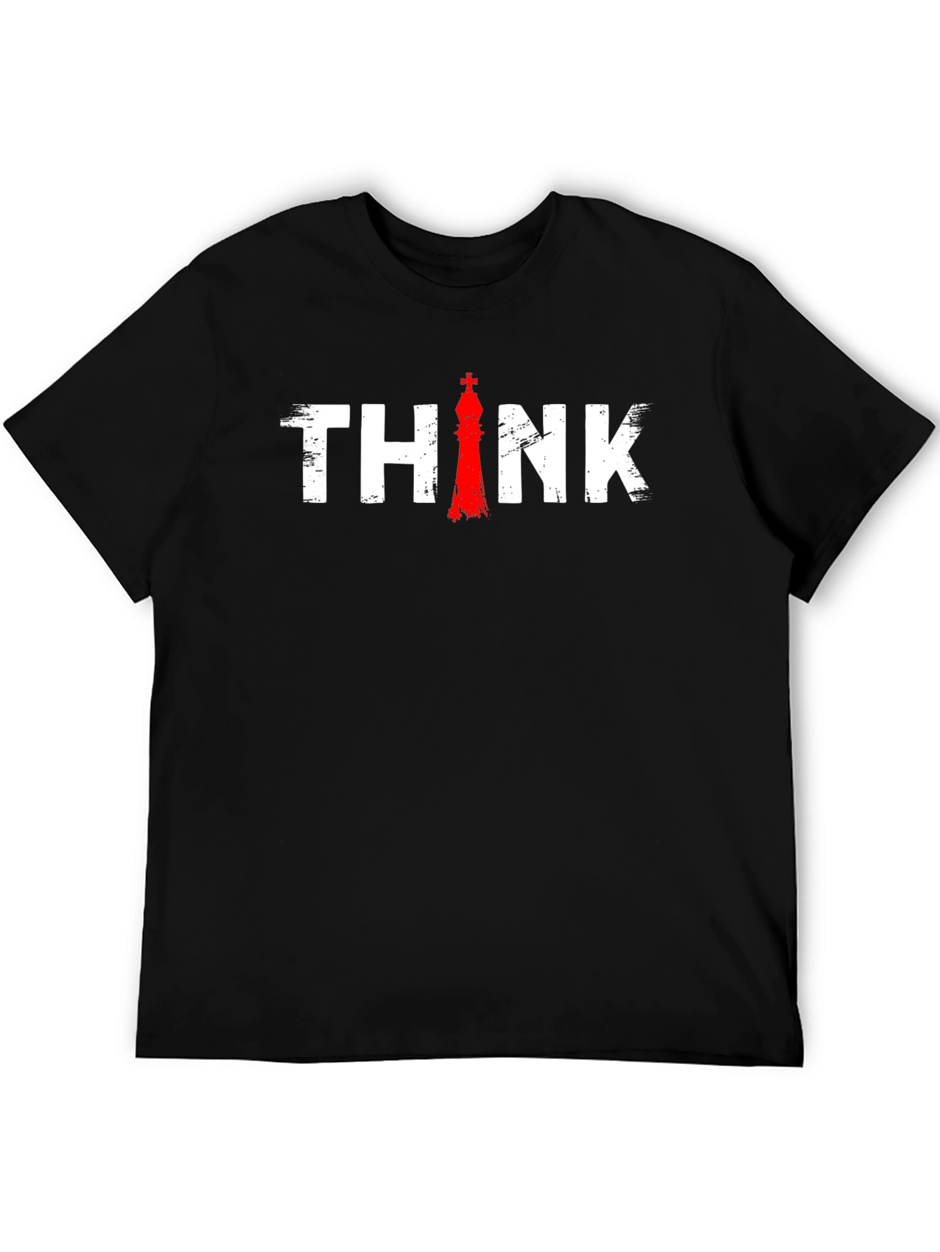 Think Chess King T-Shirt - Strategy Game Tee