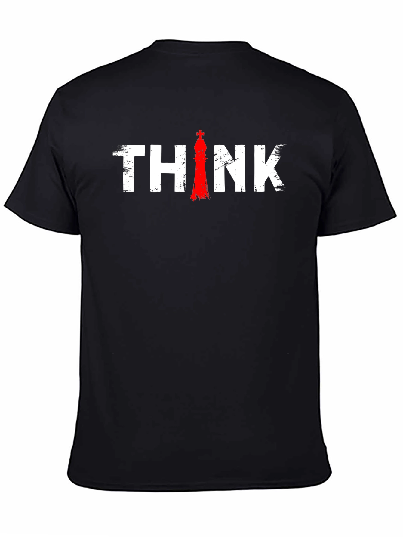 Think Chess King T-Shirt - Strategy Game Tee