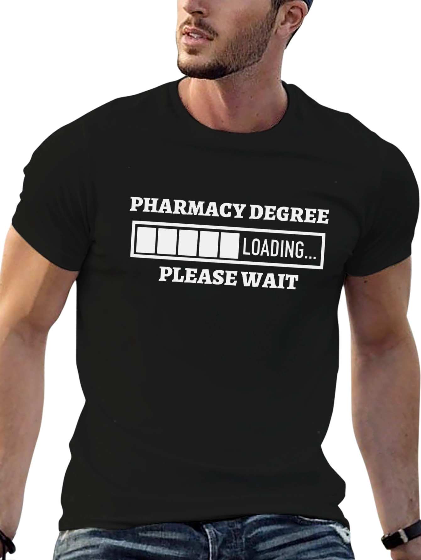 Pharmacy Degree Loading T-Shirt