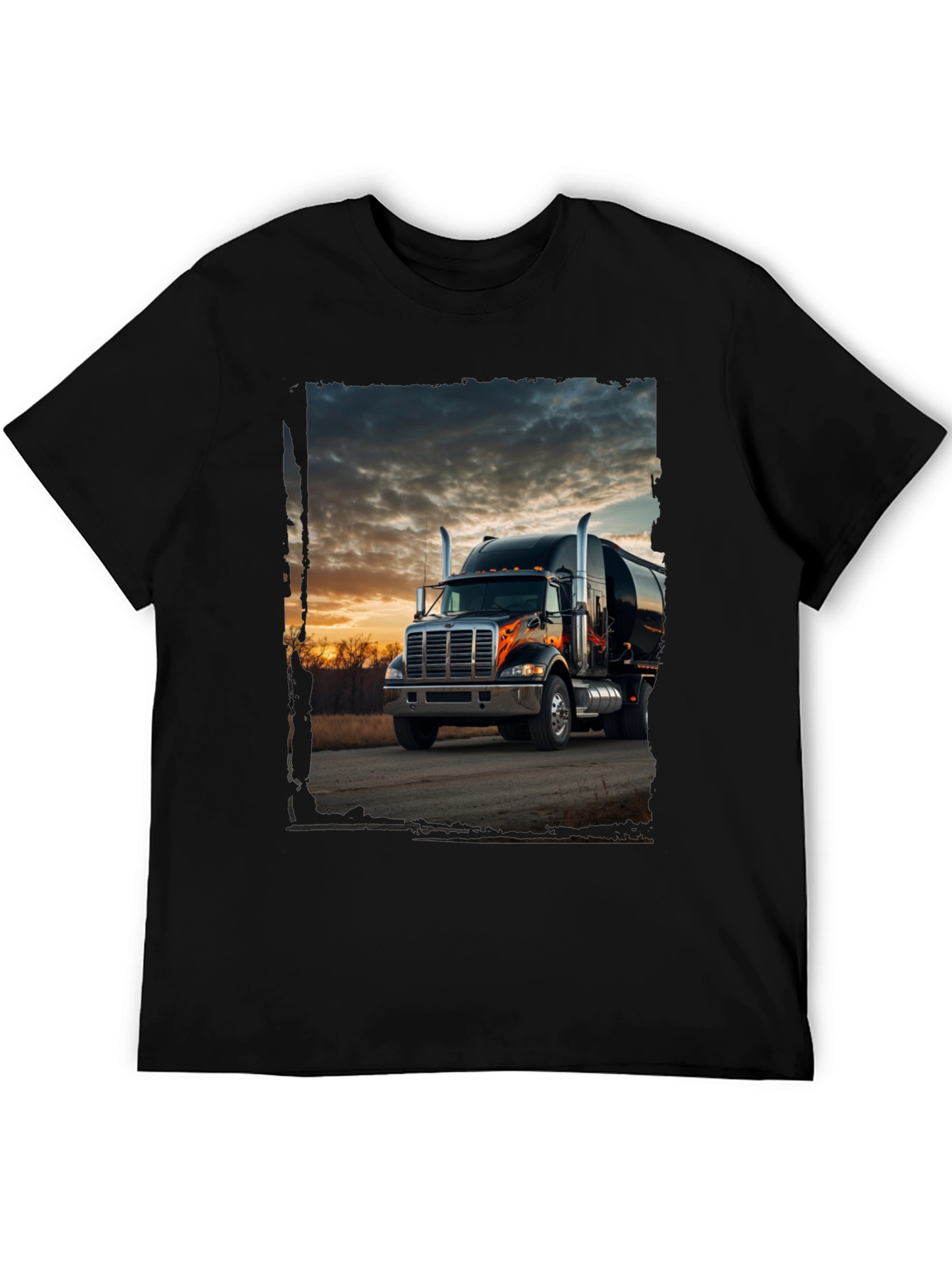 Truck Graphic Tee - Sunset Road