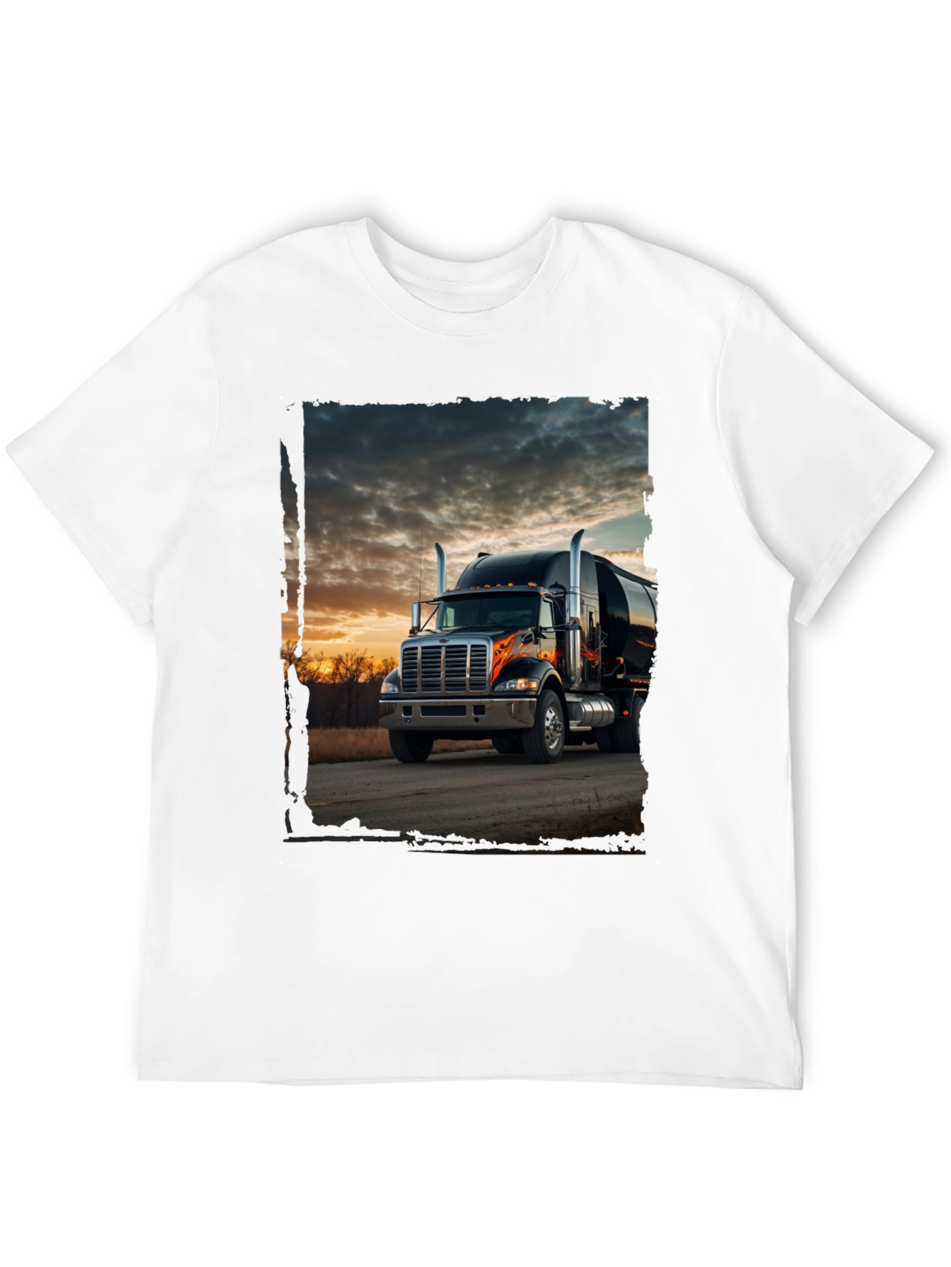 Truck Graphic Tee - Sunset Road
