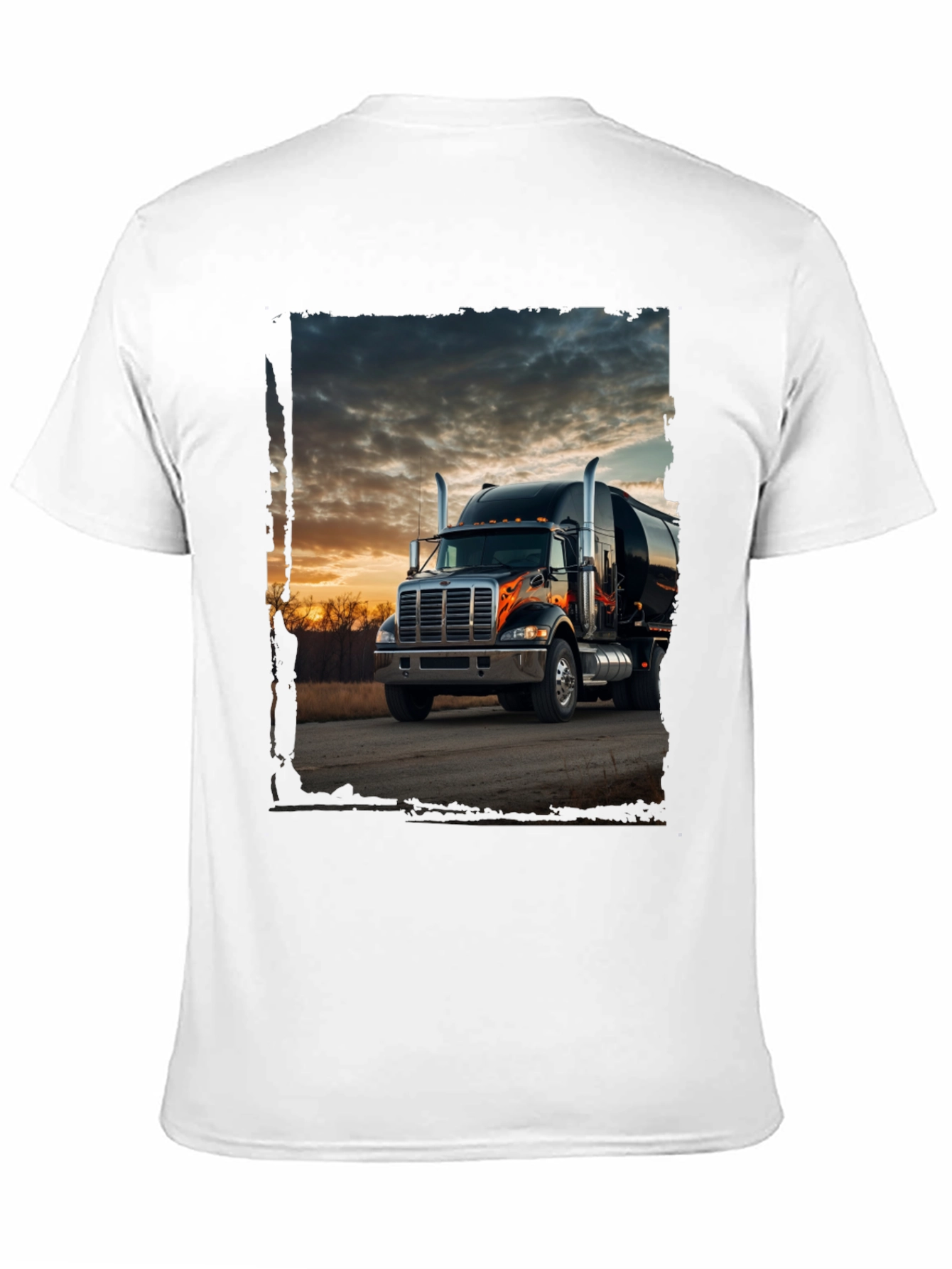 Truck Graphic Tee - Sunset Road