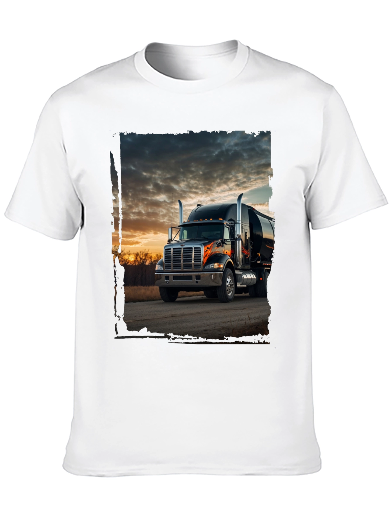 Truck Graphic Tee - Sunset Road