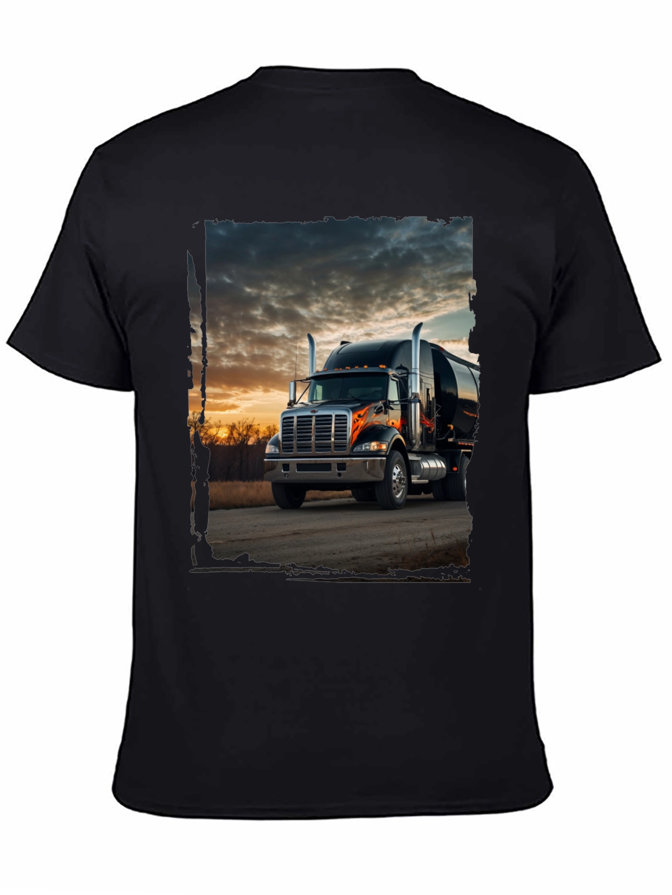 Truck Graphic Tee - Sunset Road