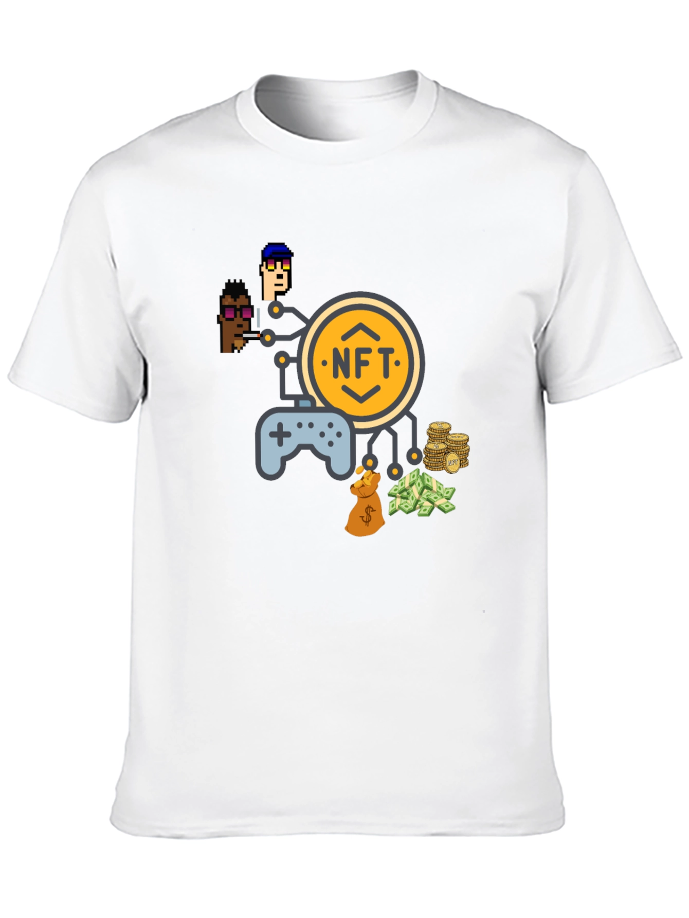 NFT Gaming Black T-Shirt