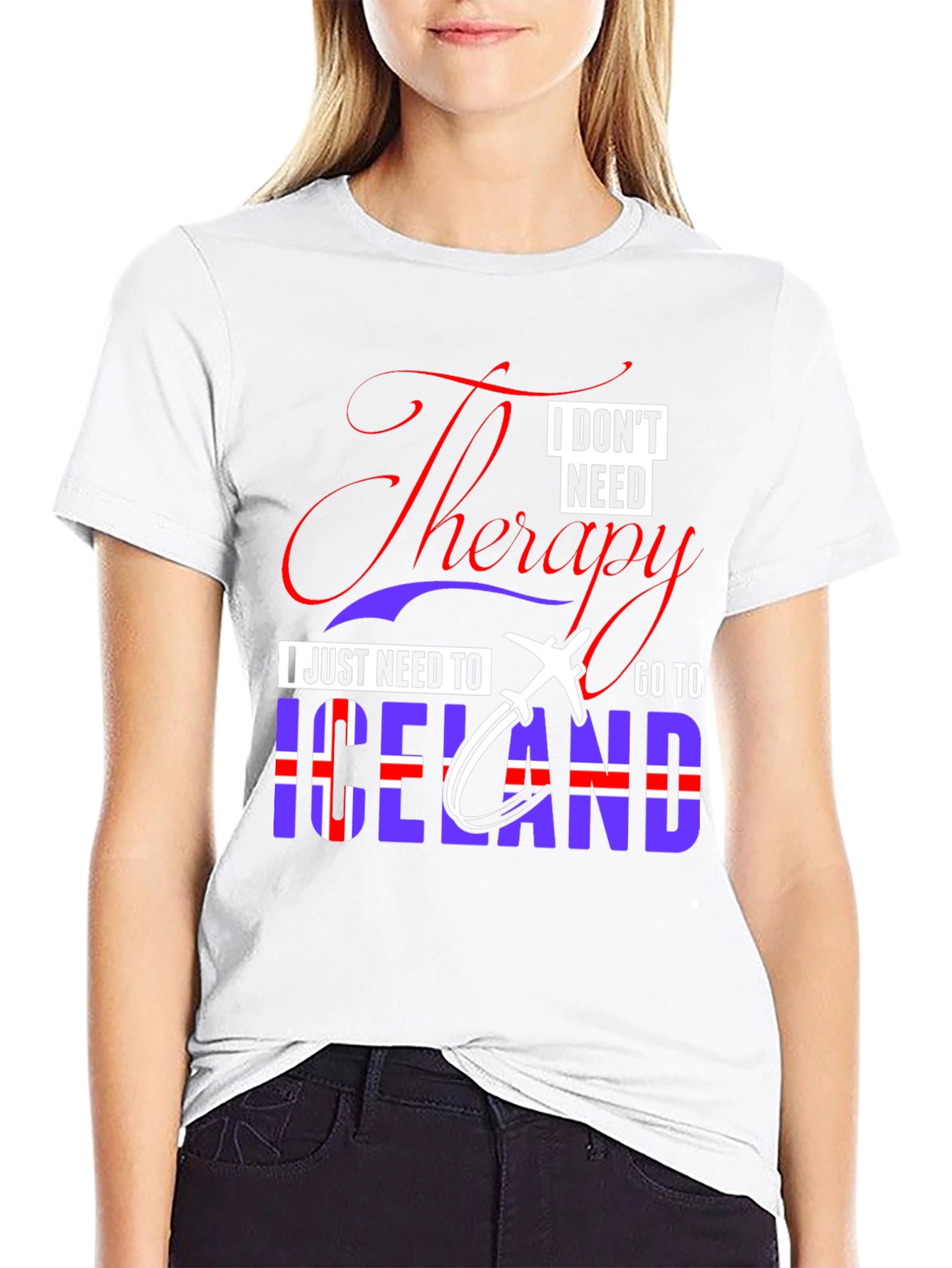 Iceland Therapy Graphic Tee