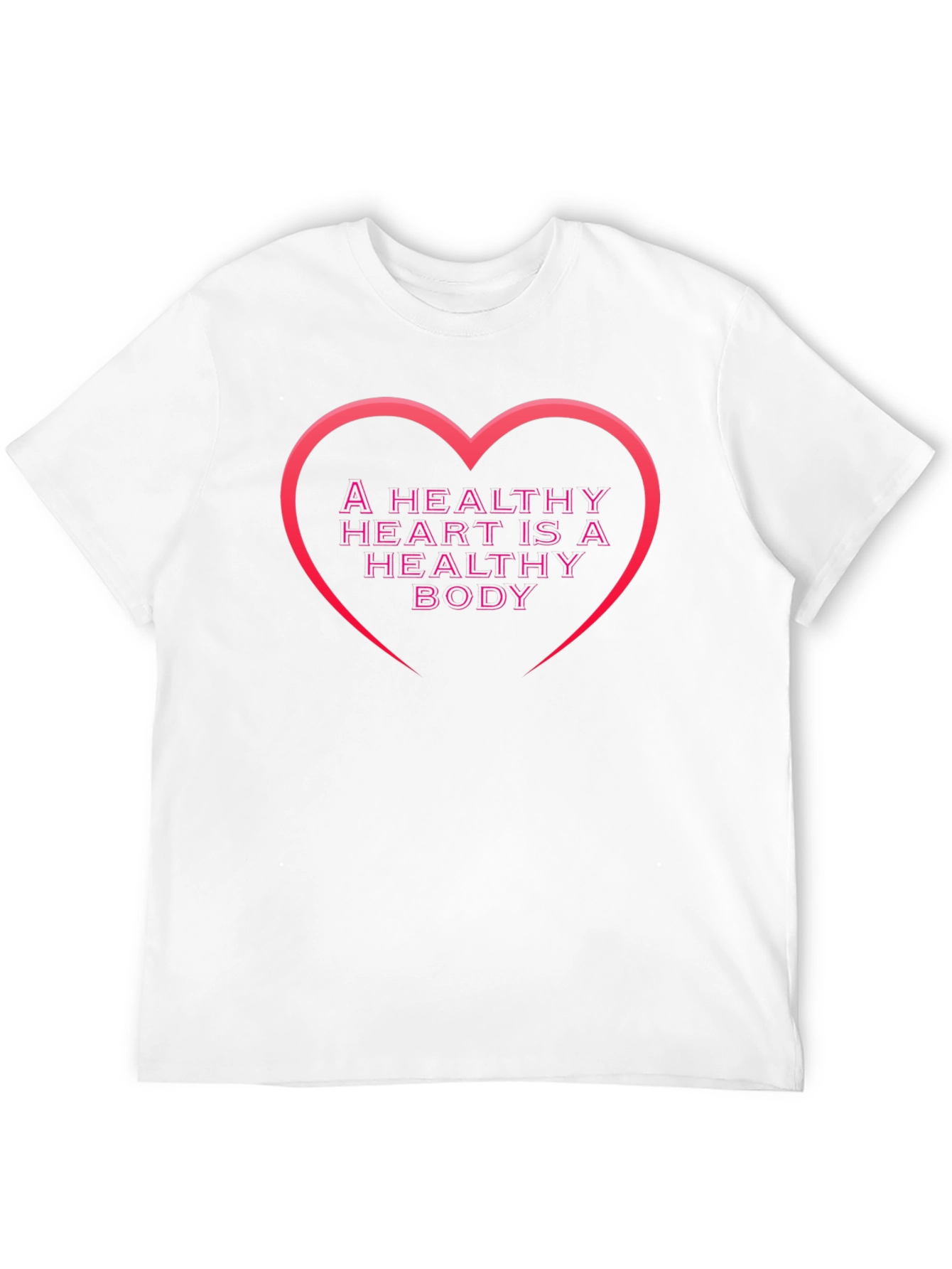 Healthy Heart T-Shirt Heart Graphic Tee