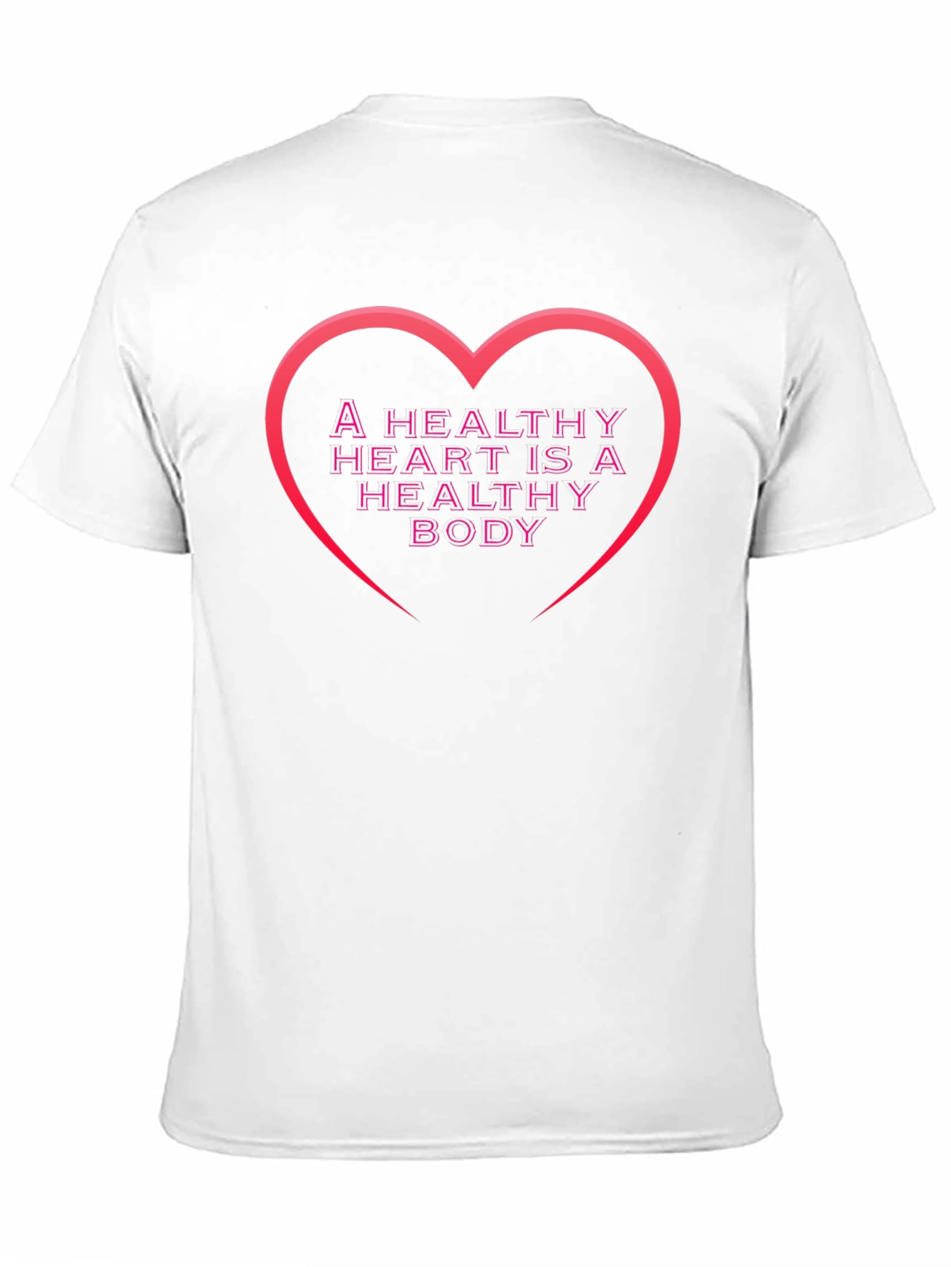 Healthy Heart T-Shirt Heart Graphic Tee