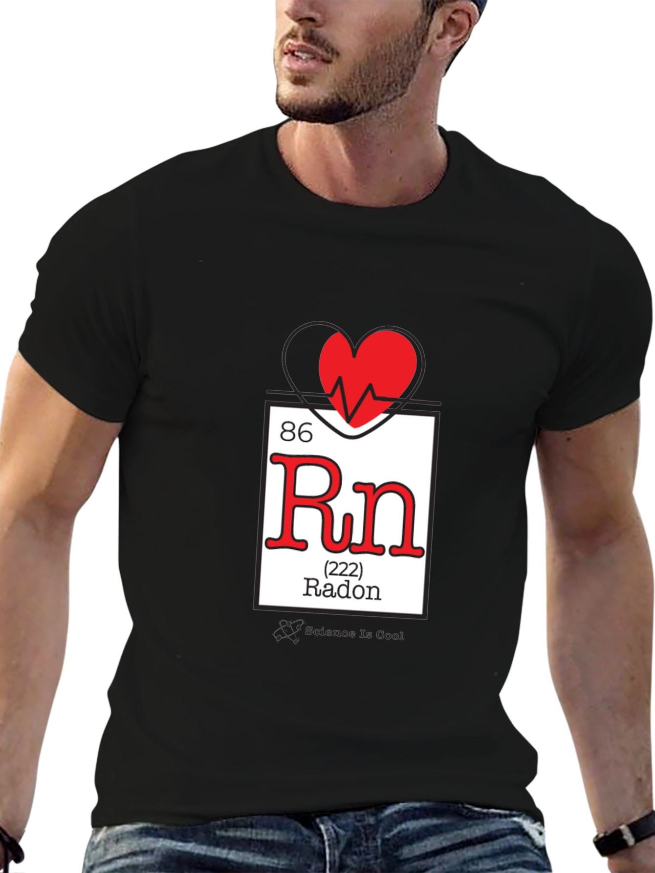 Radon Heartbeat Science T-Shirt