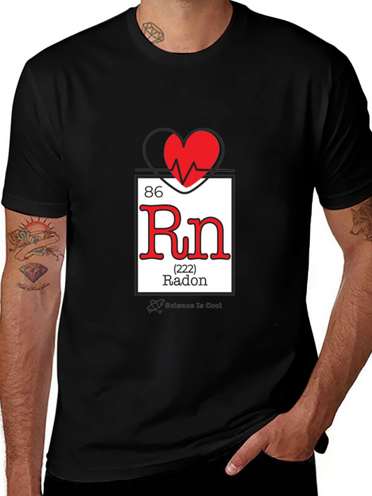 Radon Heartbeat Science T-Shirt