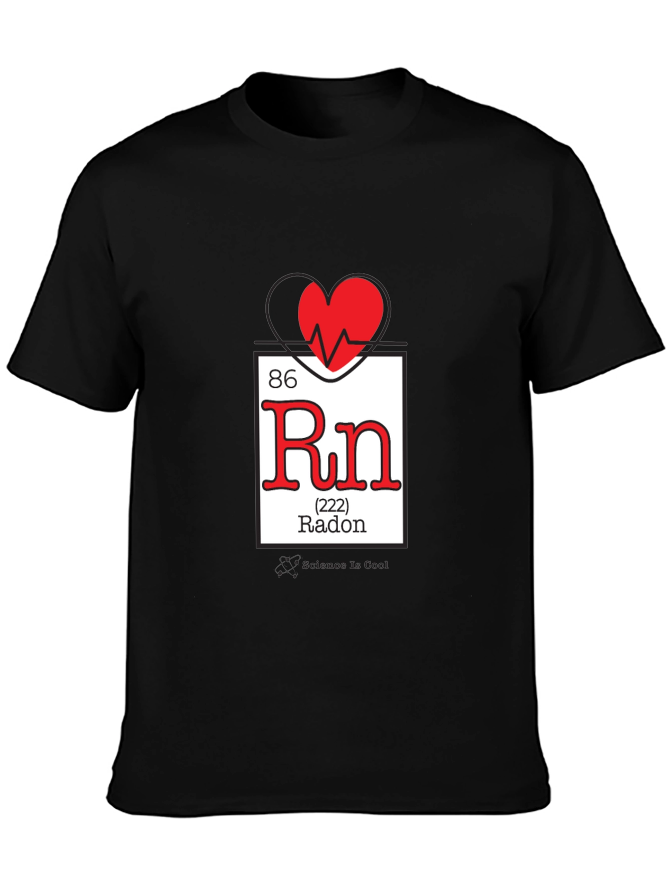 Radon Heartbeat Science T-Shirt