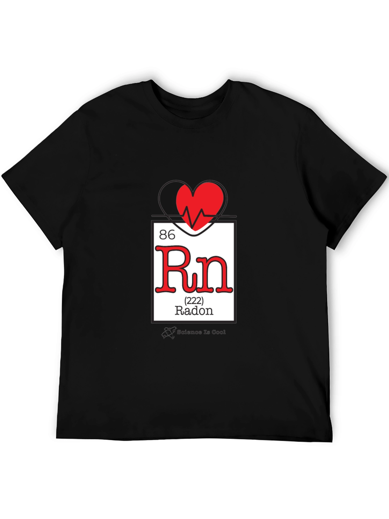 Radon Heartbeat Science T-Shirt