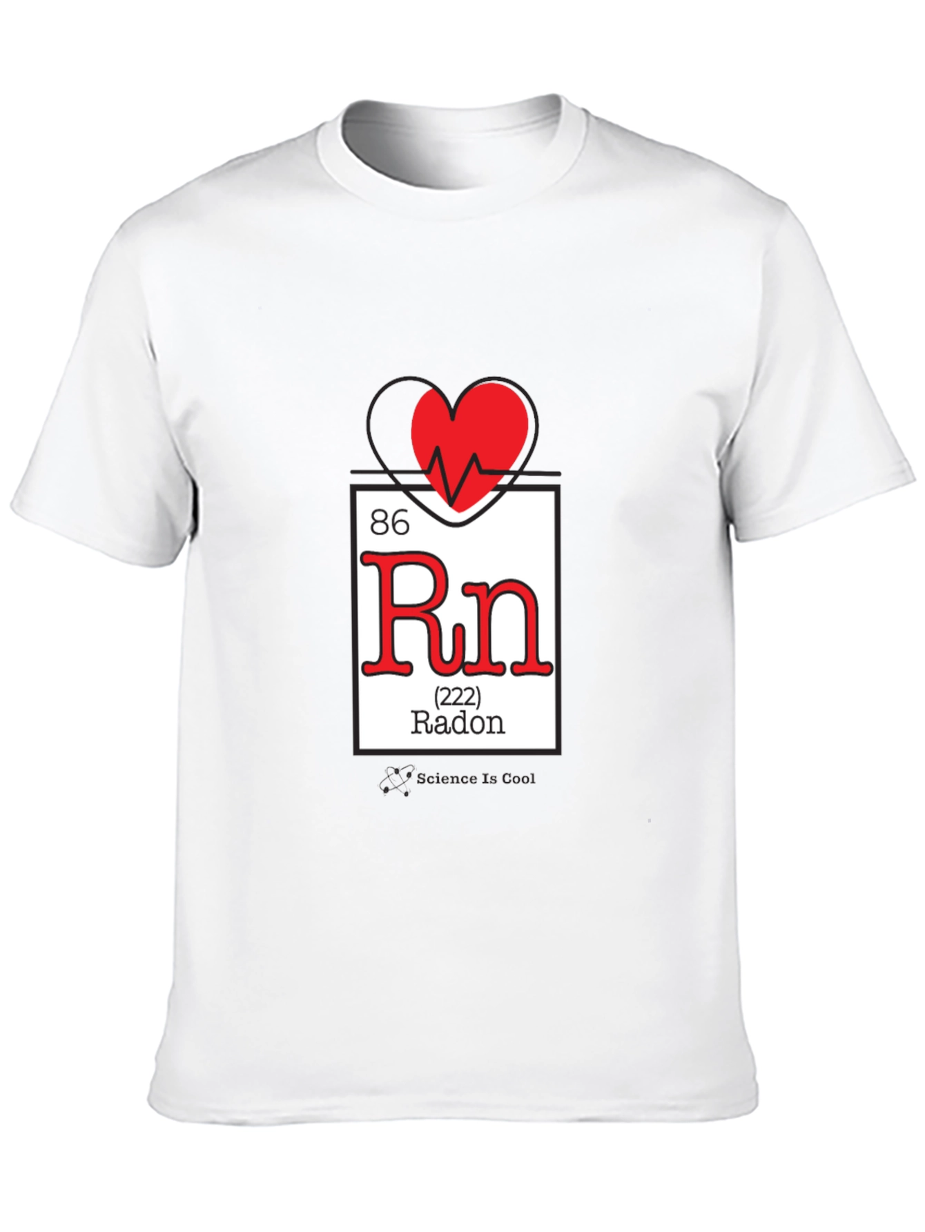 Radon Heartbeat Science T-Shirt