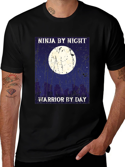 Ninja by Night Warrior by Day T-Shirt