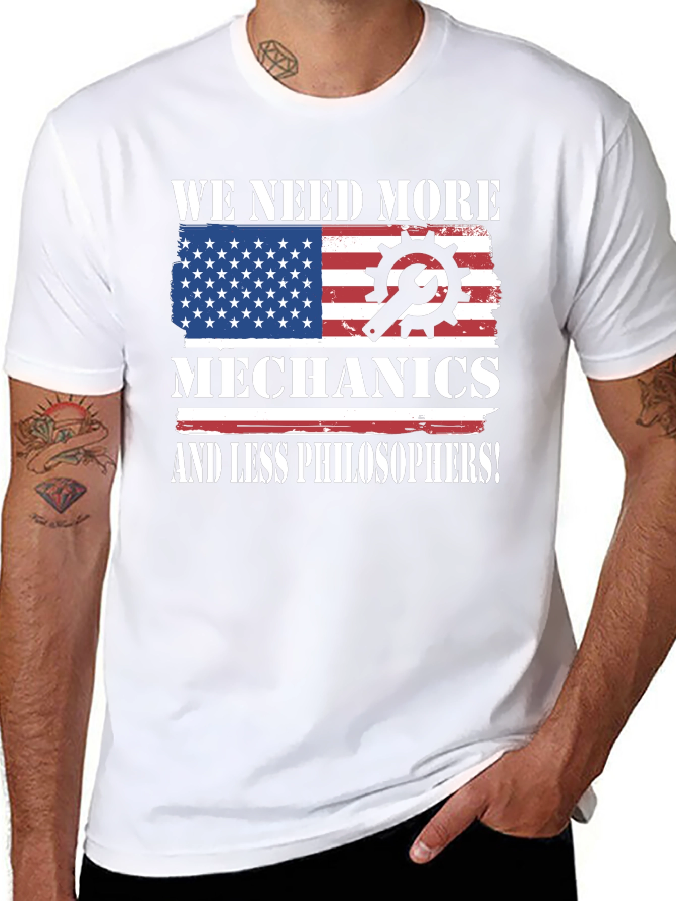 We Need More Mechanics Graphic Tee