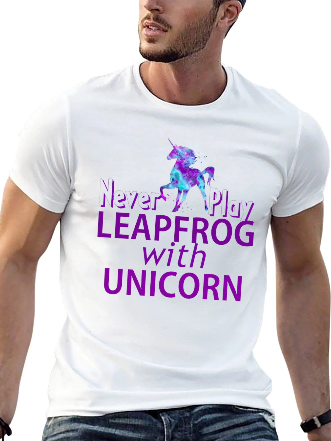 Never Play Leapfrog With Unicorn T-Shirt