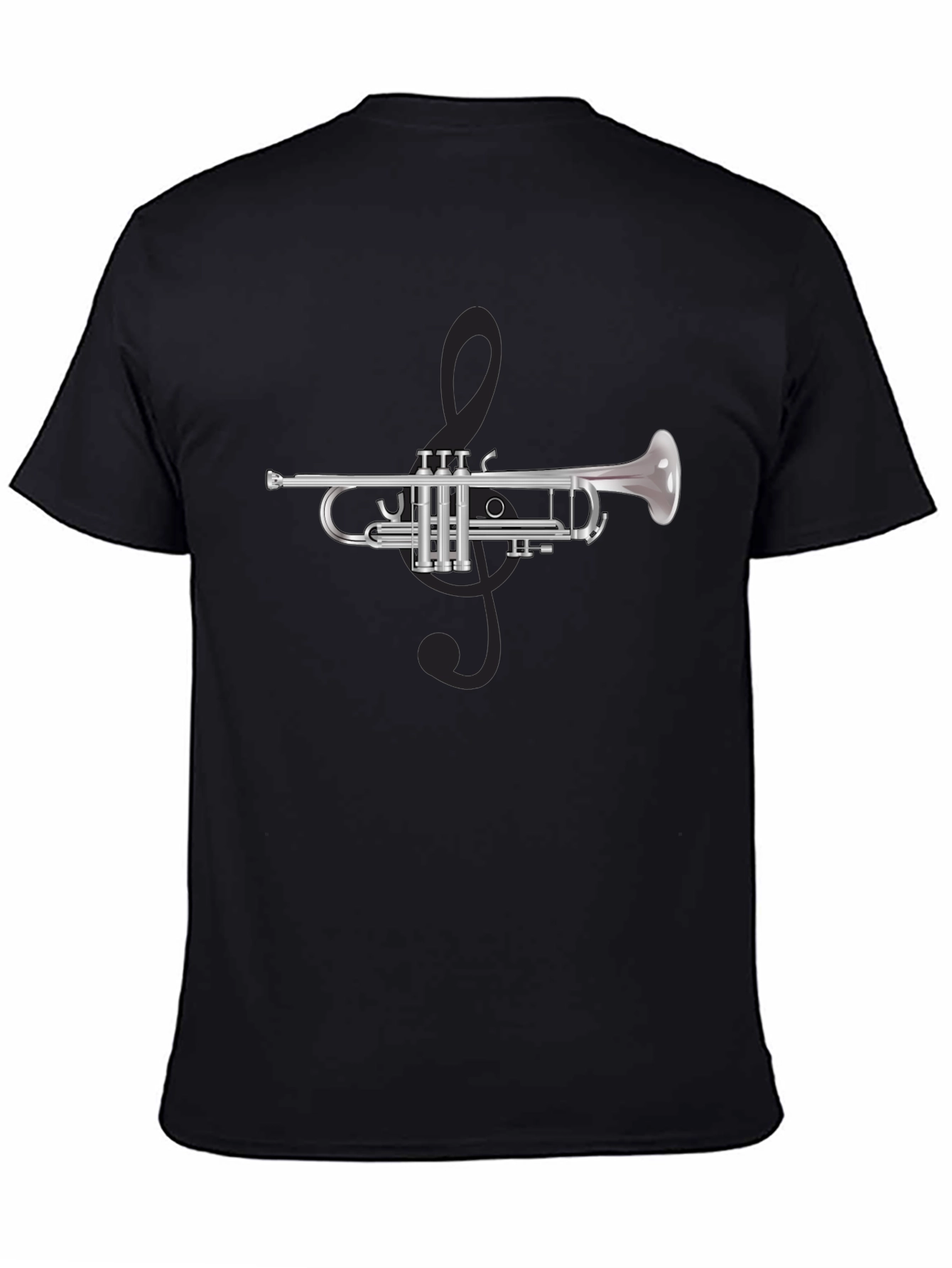 Musical Trumpet T-Shirt - Black
