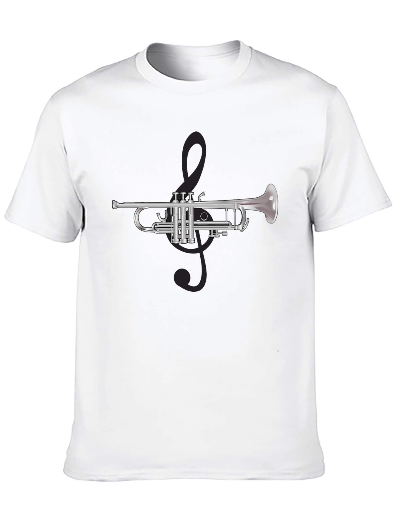 Musical Trumpet T-Shirt - Black
