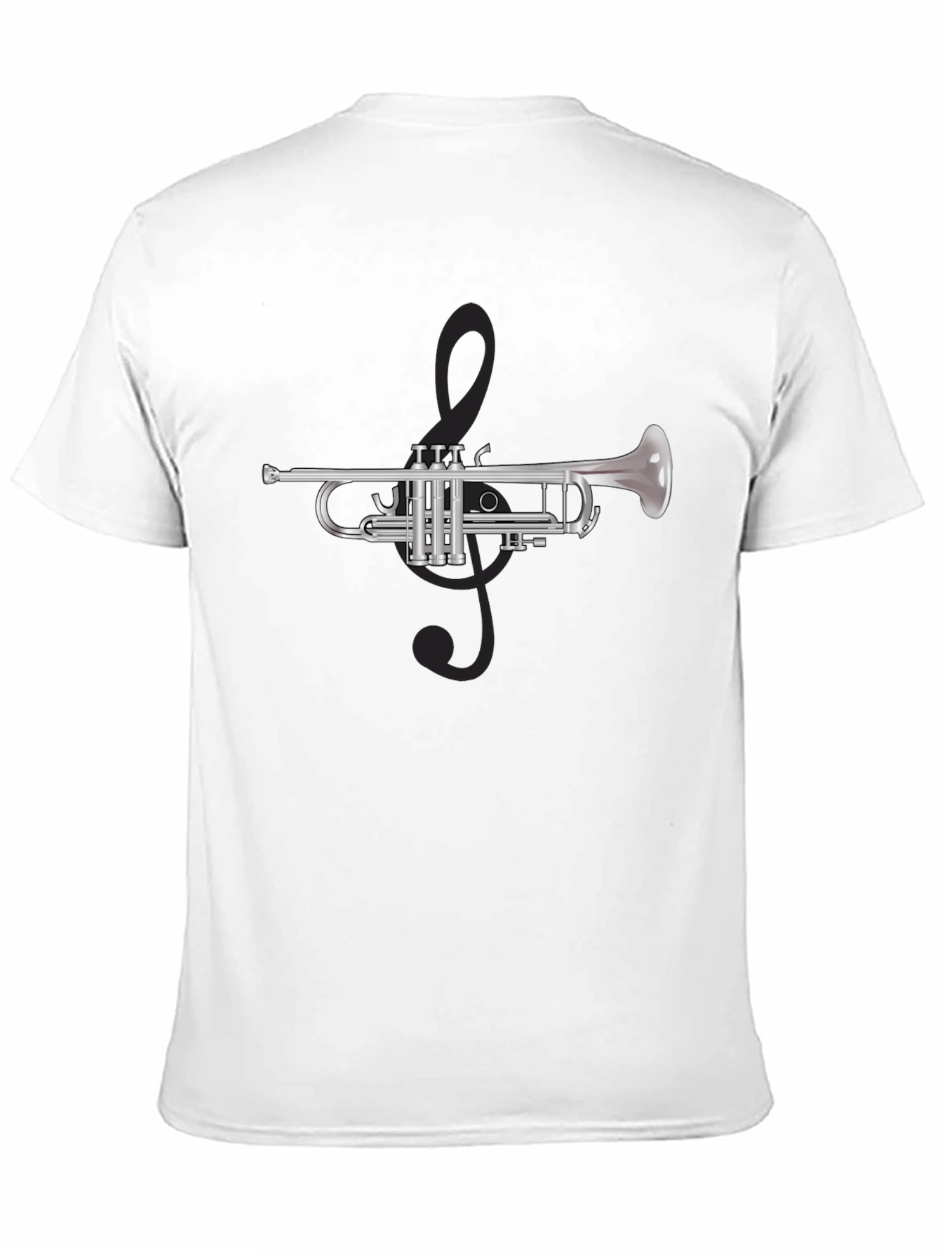 Musical Trumpet T-Shirt - Black