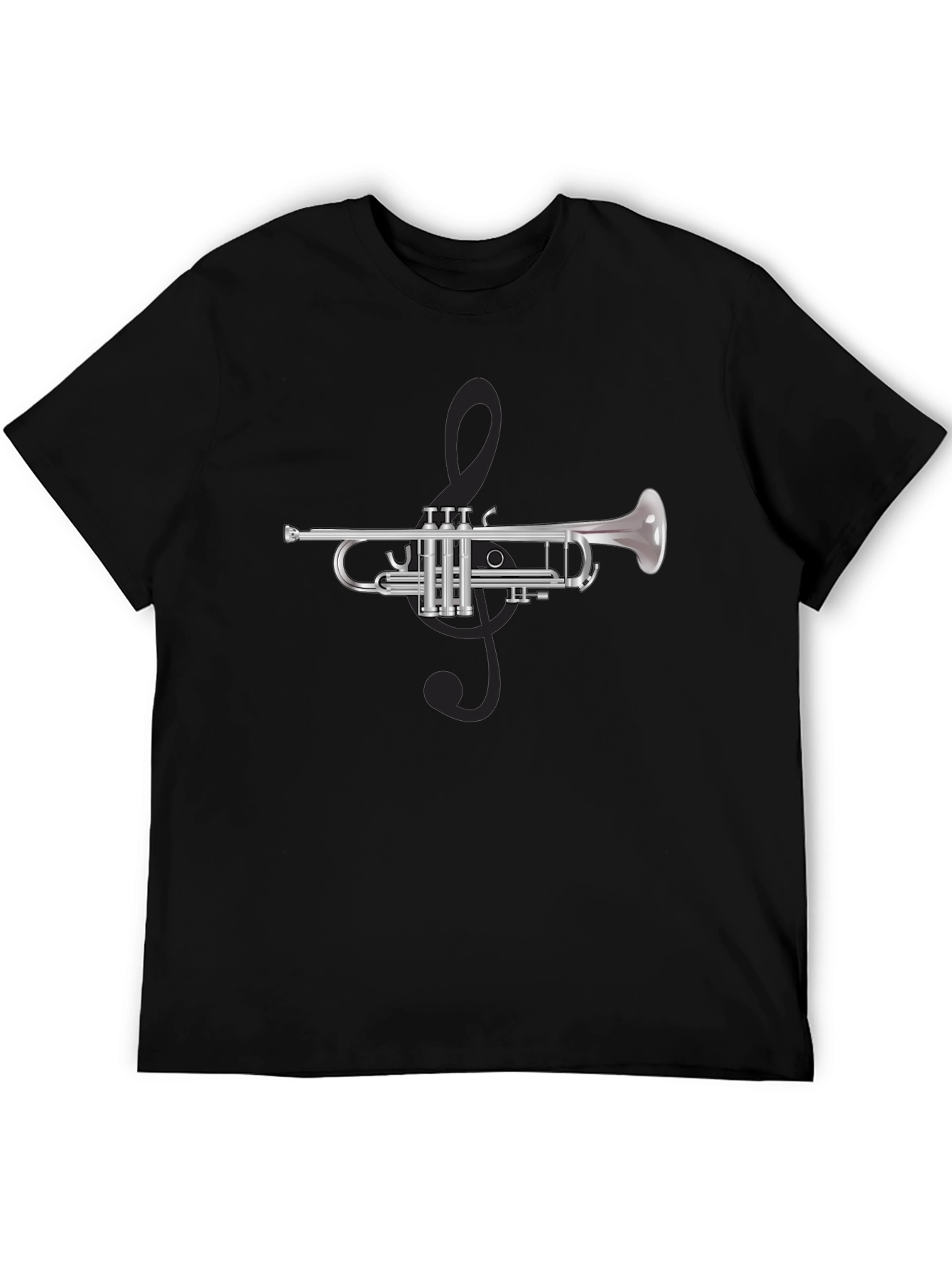 Musical Trumpet T-Shirt - Black