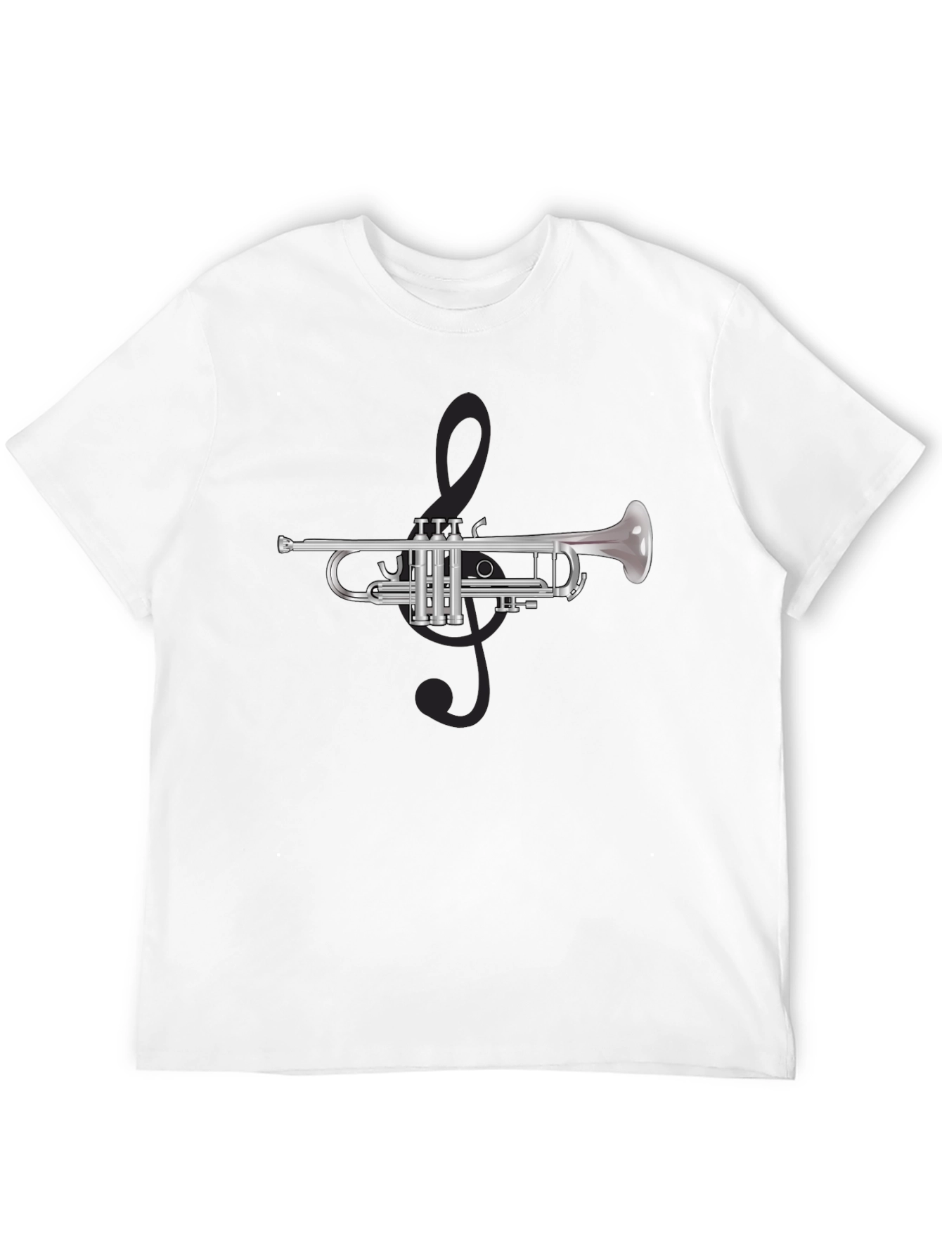 Musical Trumpet T-Shirt - Black