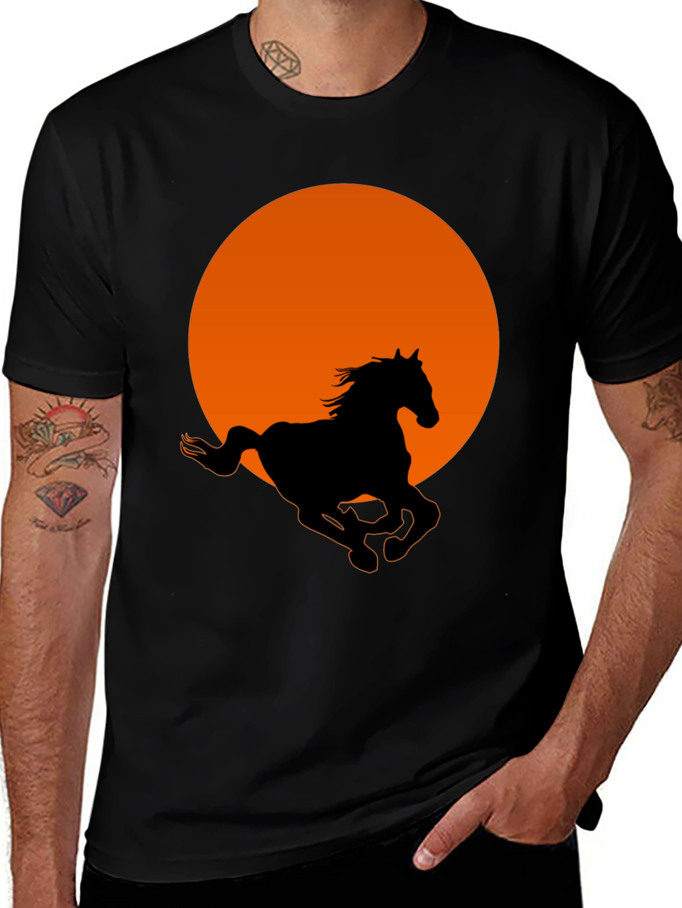 Horse Silhouette T-Shirt