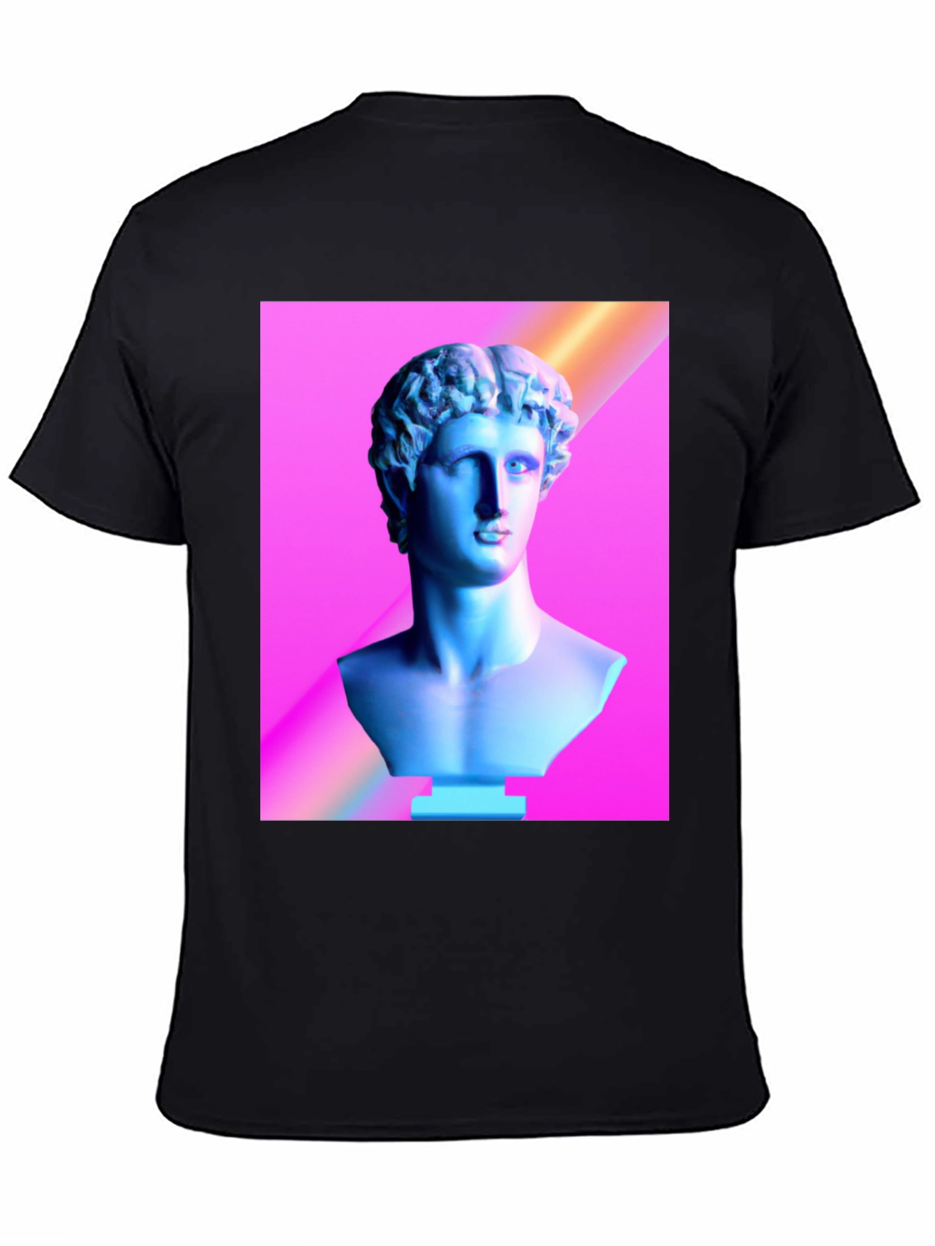 Vaporwave Bust T-Shirt - Retro Style