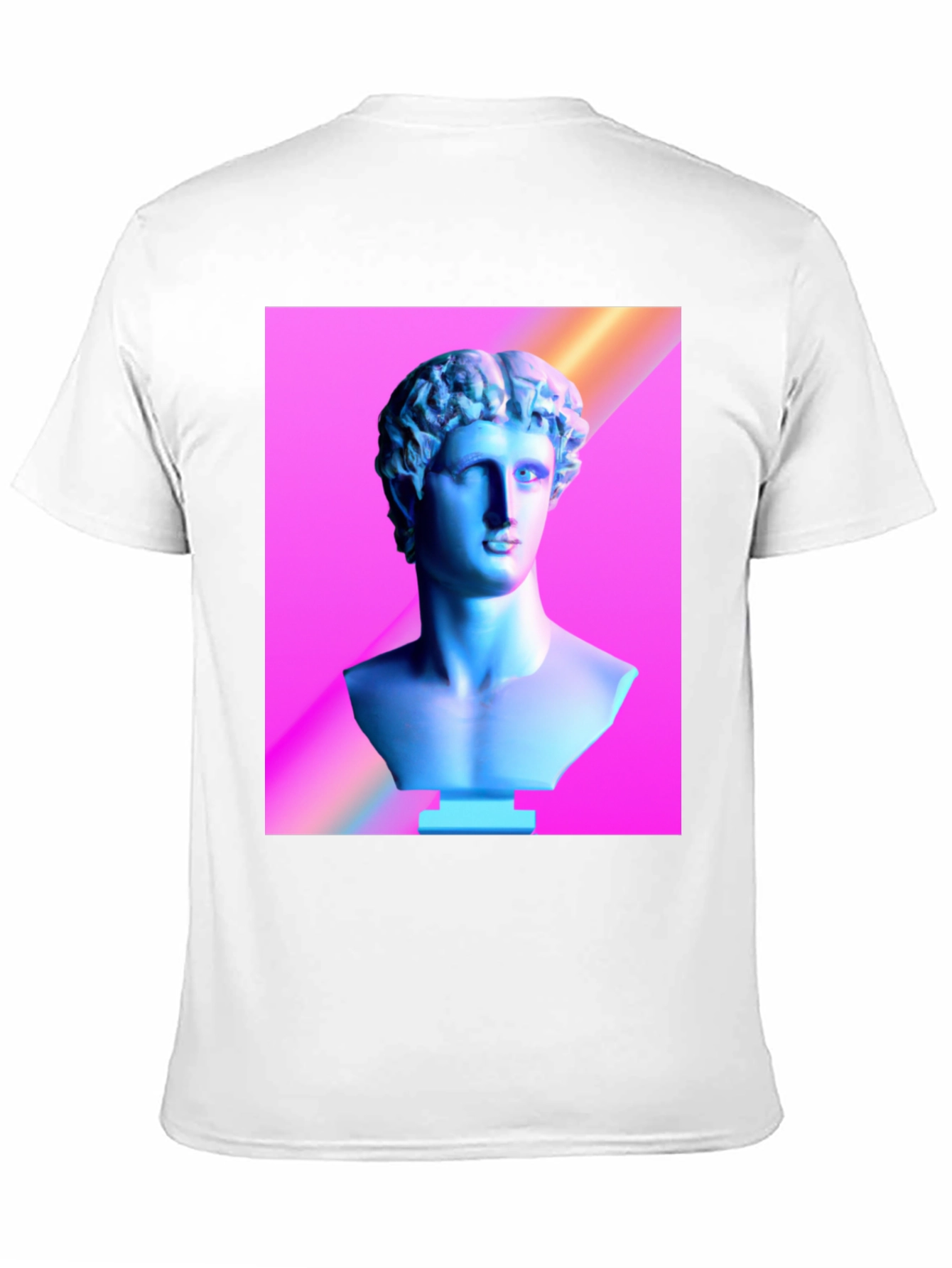 Vaporwave Bust T-Shirt - Retro Style