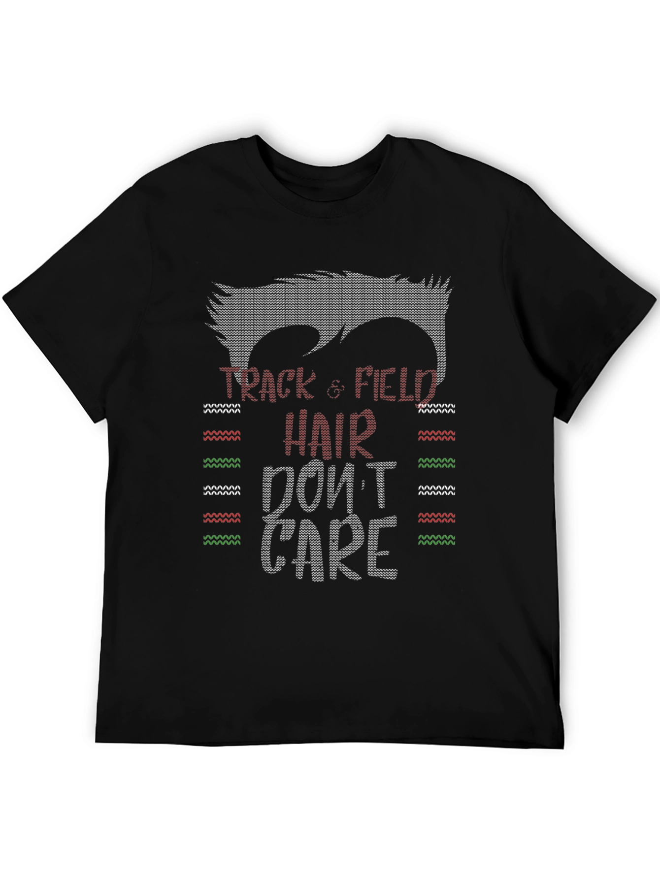 Track & Field Hair Dont Care T-Shirt