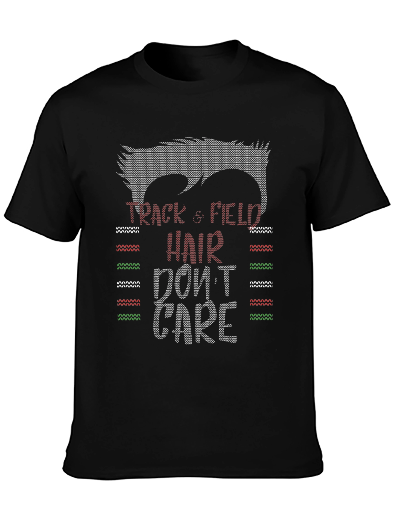 Track & Field Hair Dont Care T-Shirt