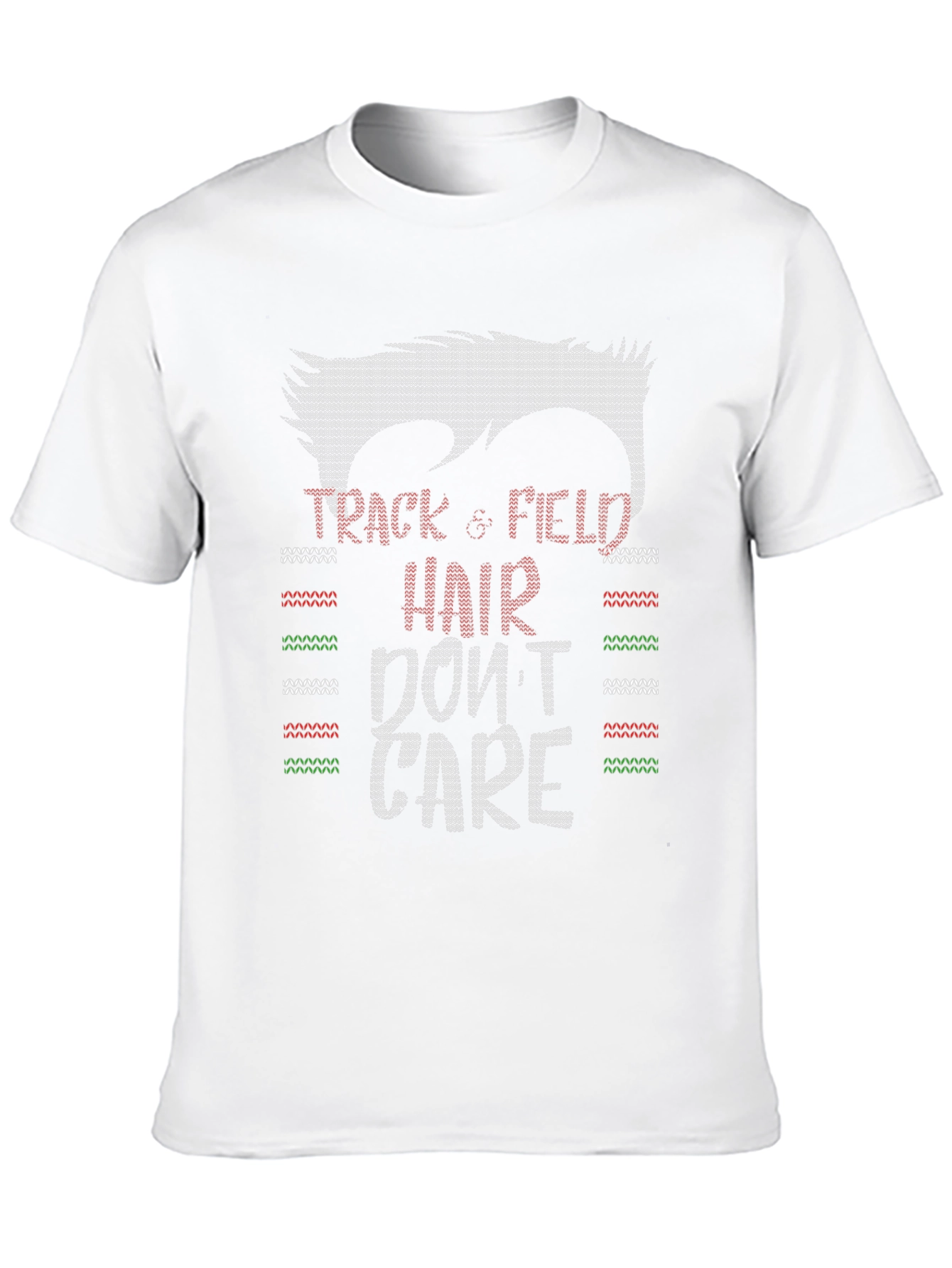 Track & Field Hair Dont Care T-Shirt