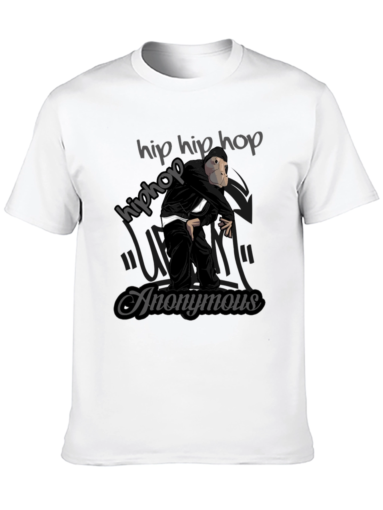 Hip Hop Anonymous Graphic T-Shirt