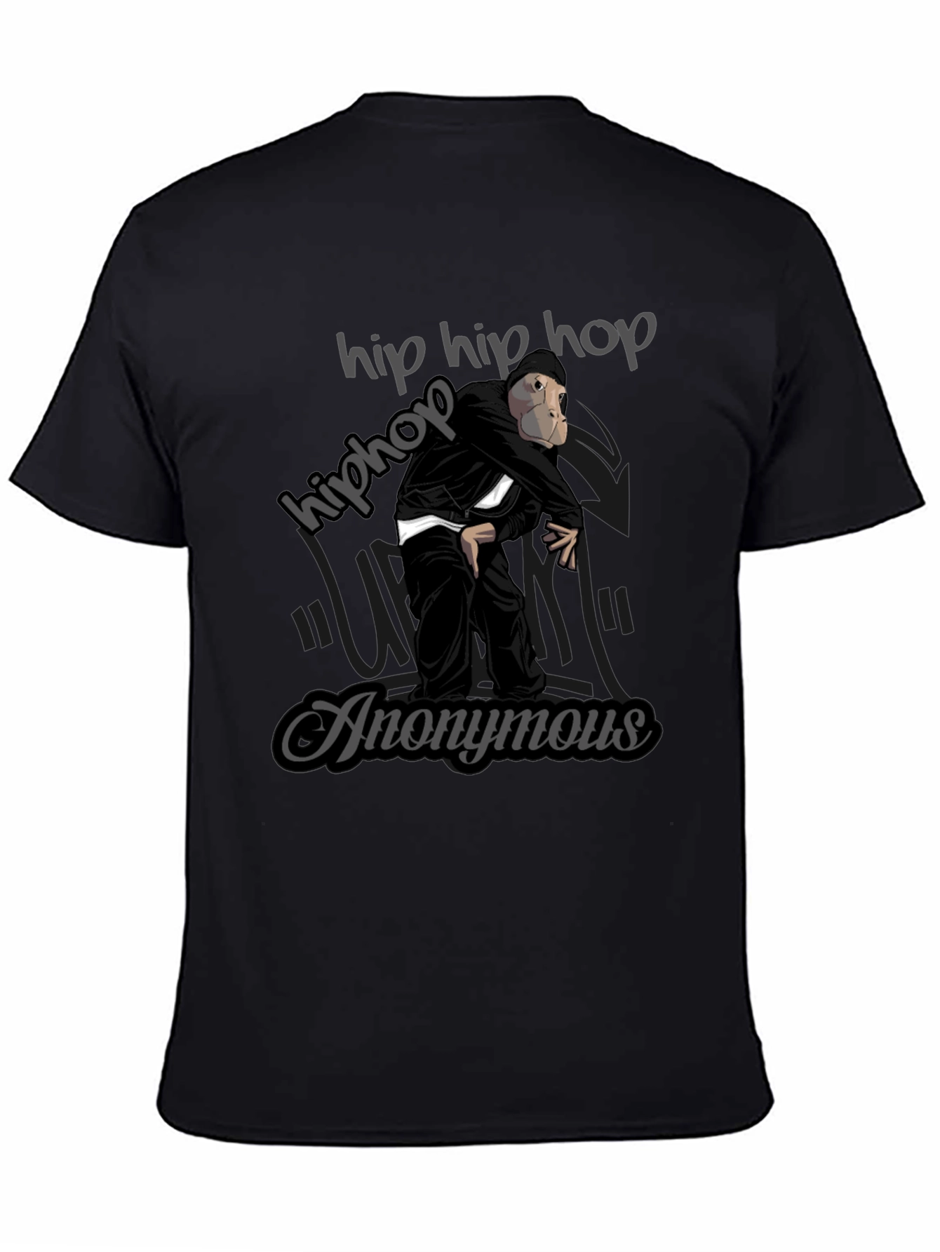 Hip Hop Anonymous Graphic T-Shirt