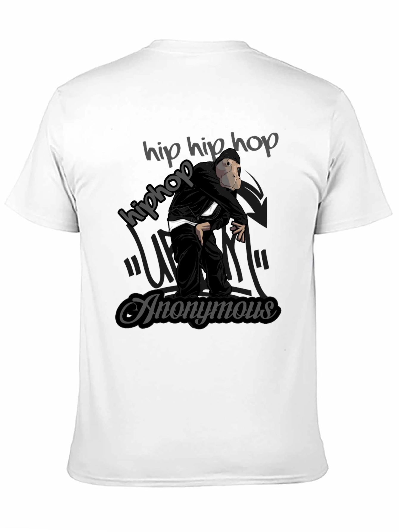 Hip Hop Anonymous Graphic T-Shirt