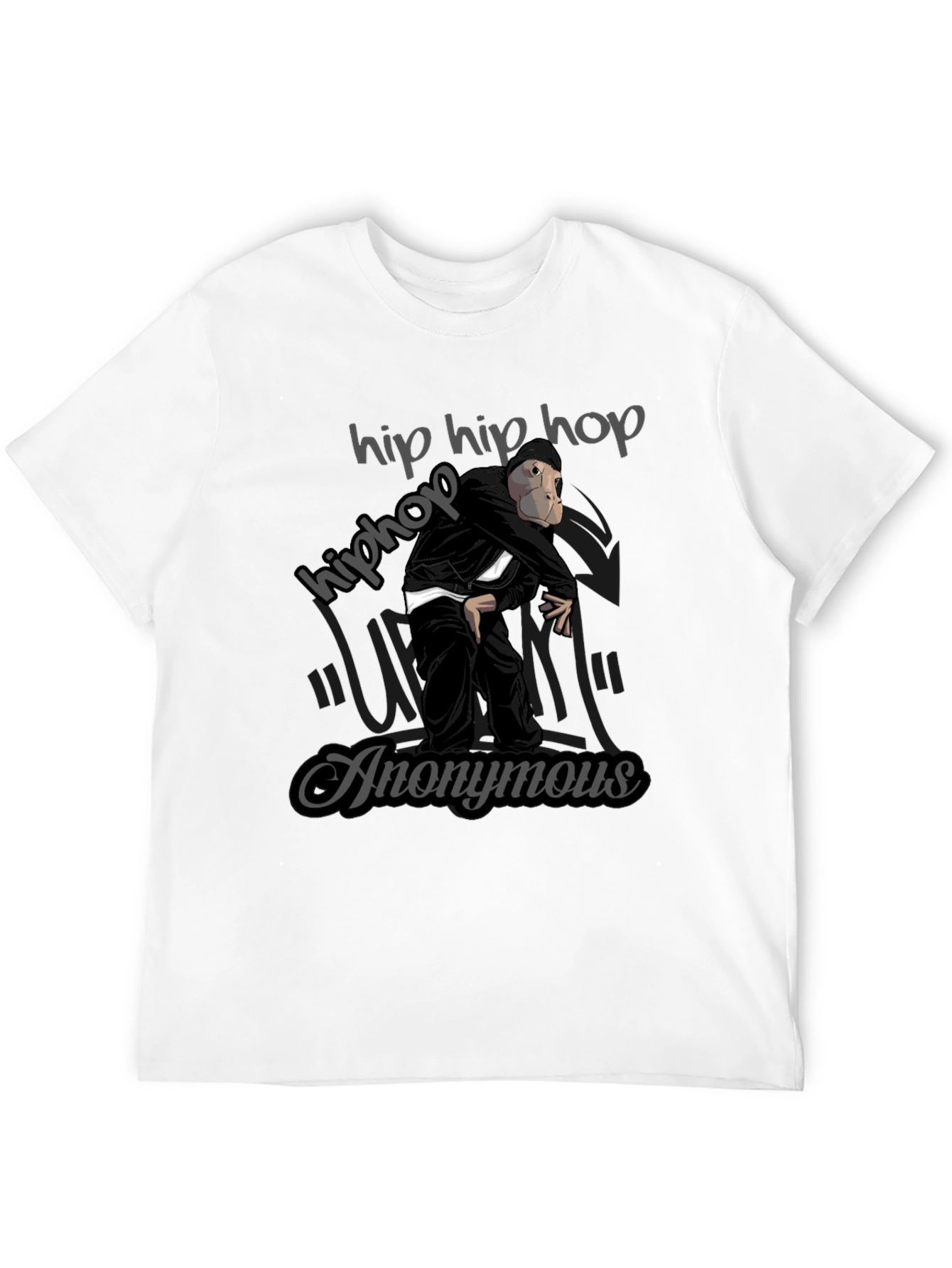 Hip Hop Anonymous Graphic T-Shirt