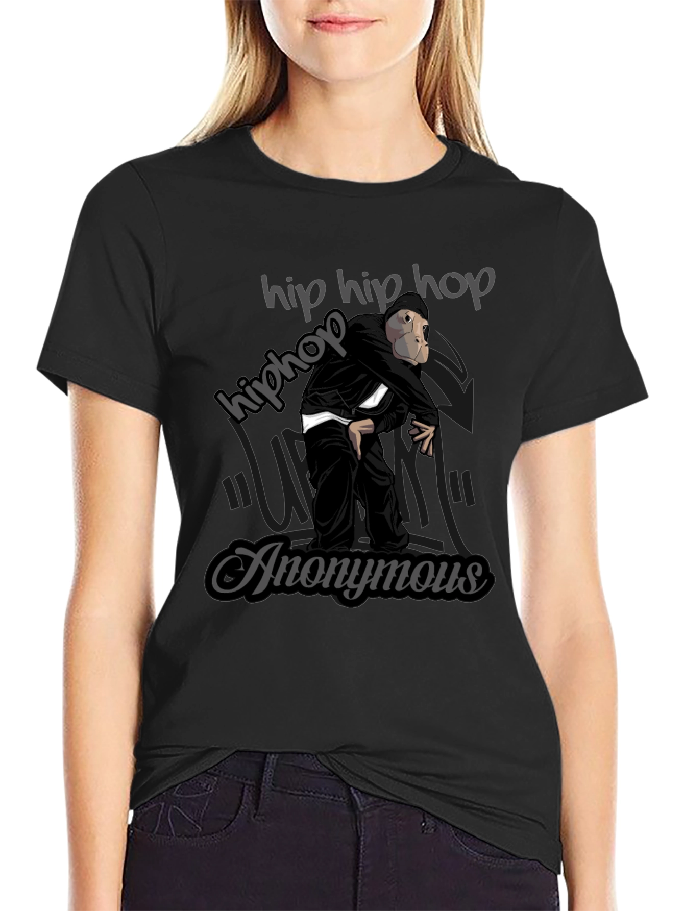 Hip Hop Anonymous Graphic T-Shirt