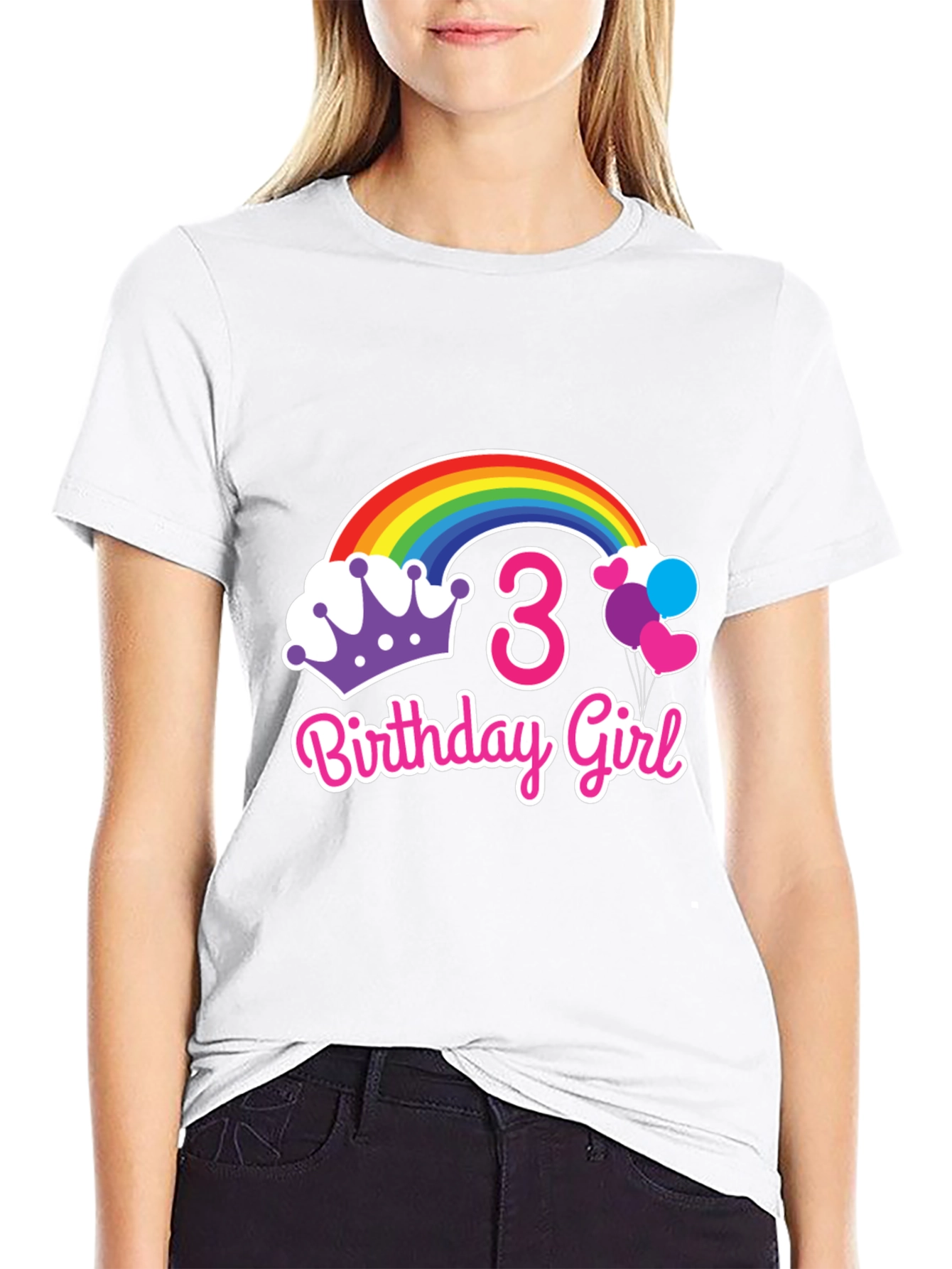 Birthday Girl Number 3 T-Shirt