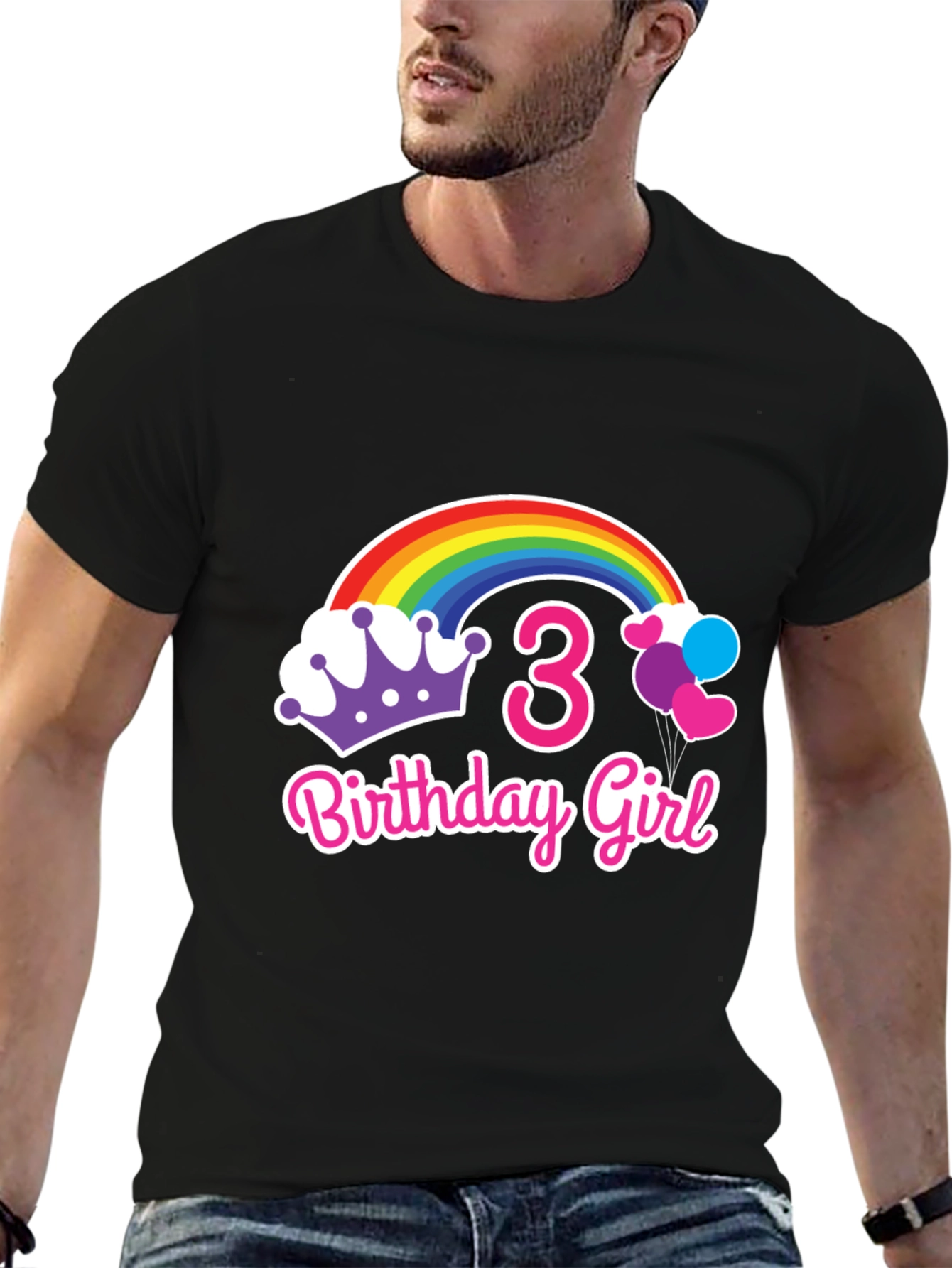 Birthday Girl Number 3 T-Shirt