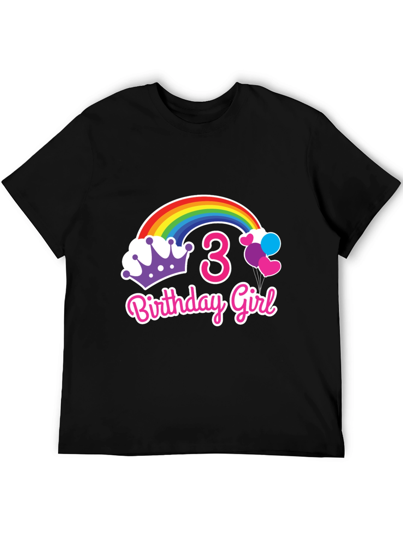 Birthday Girl Number 3 T-Shirt