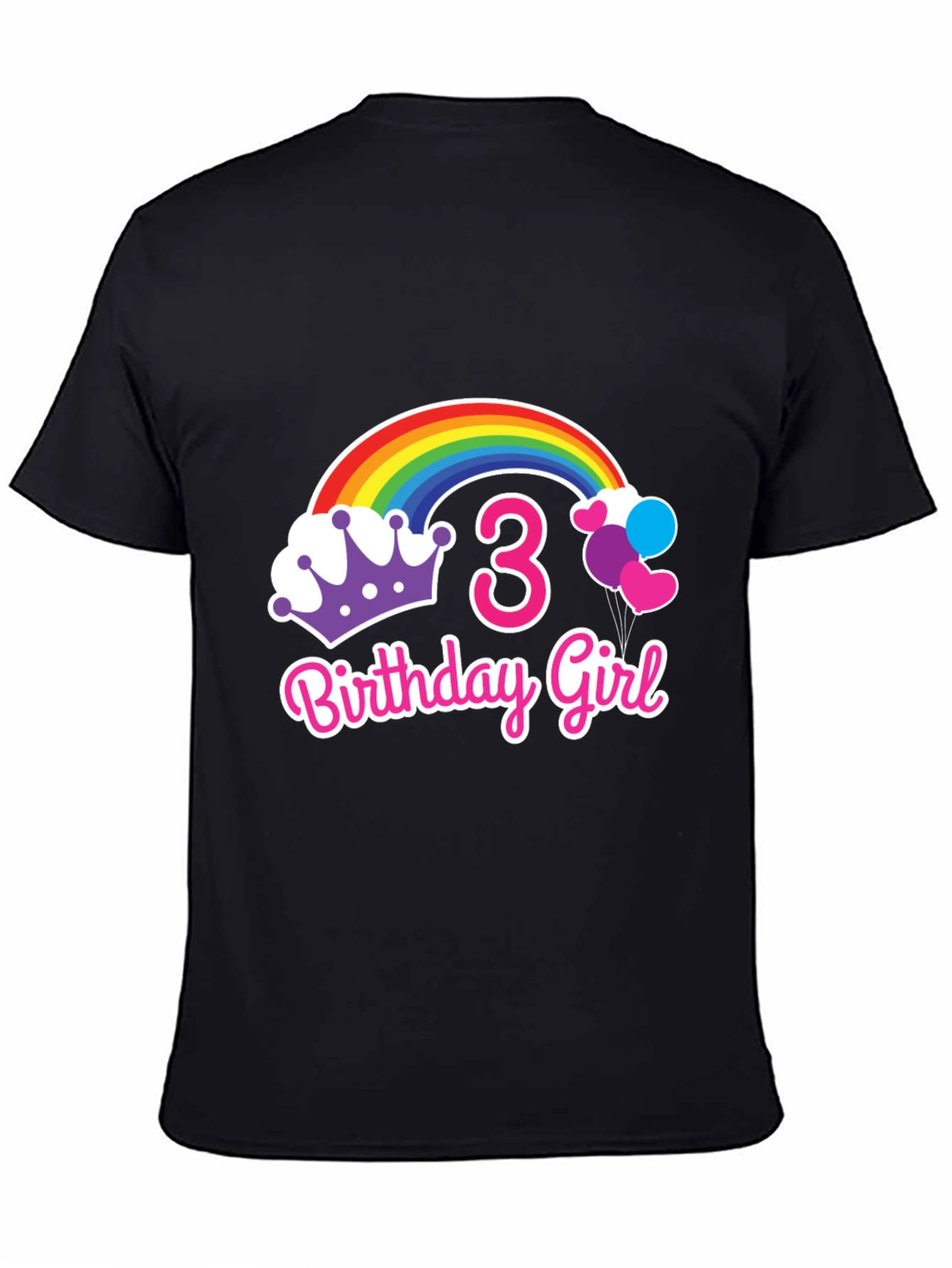 Birthday Girl Number 3 T-Shirt