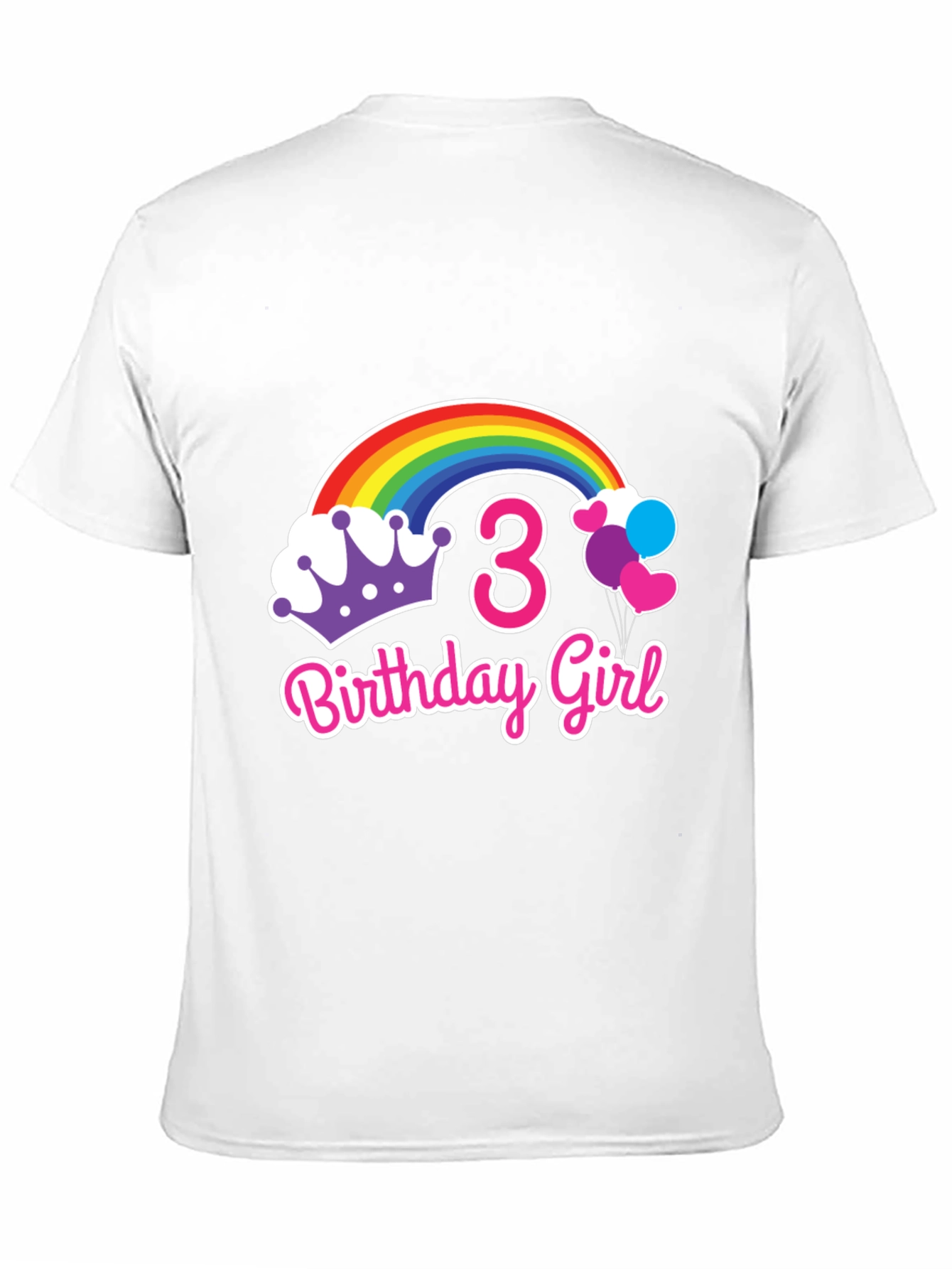 Birthday Girl Number 3 T-Shirt