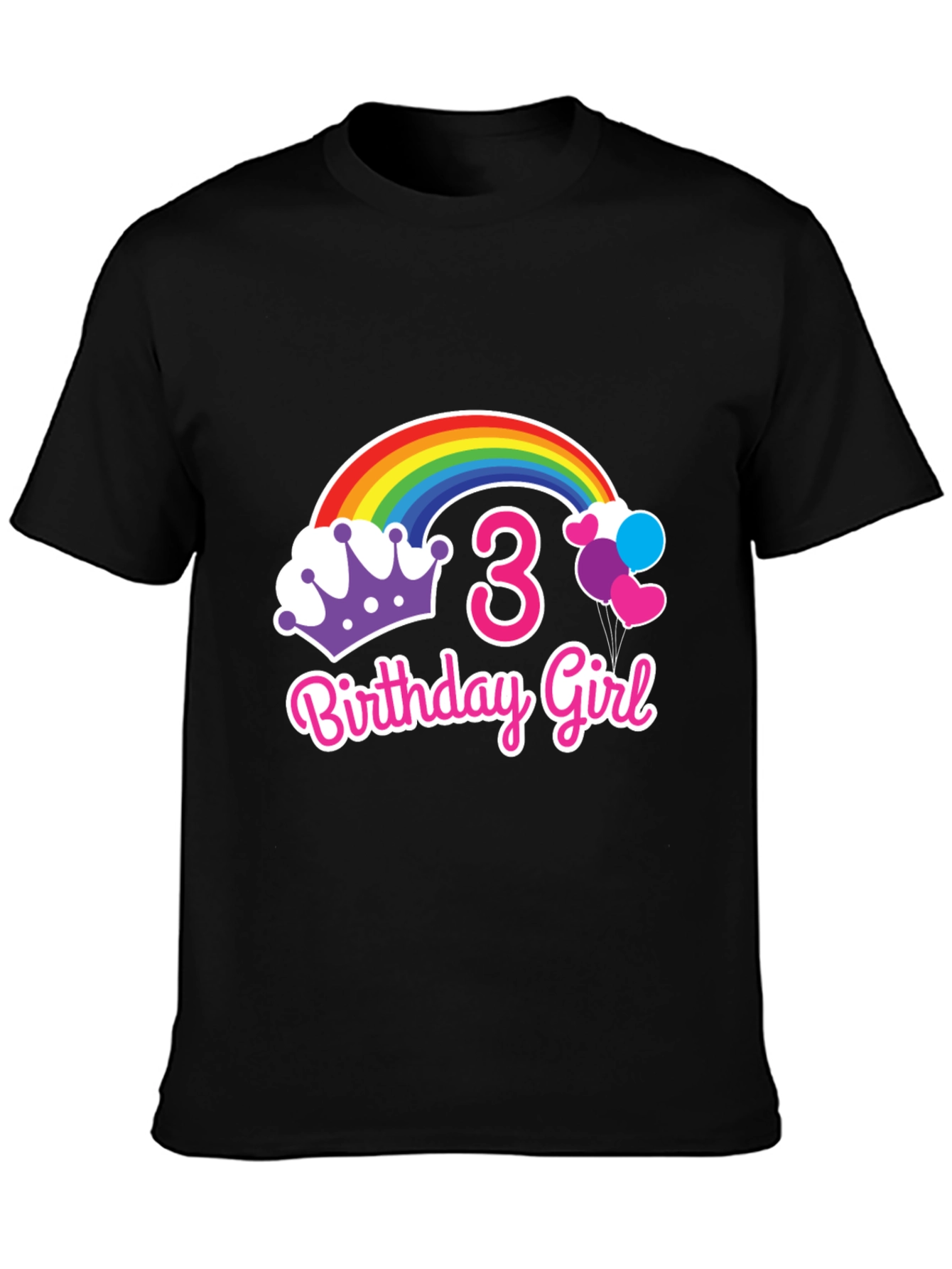Birthday Girl Number 3 T-Shirt