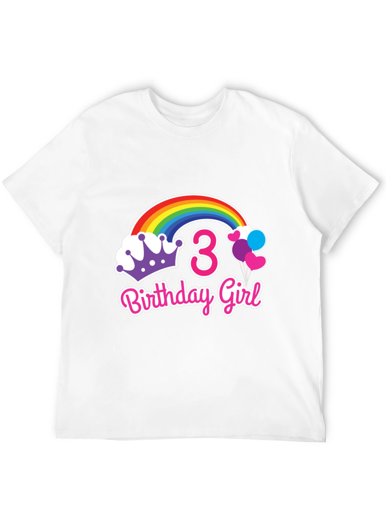 Birthday Girl Number 3 T-Shirt