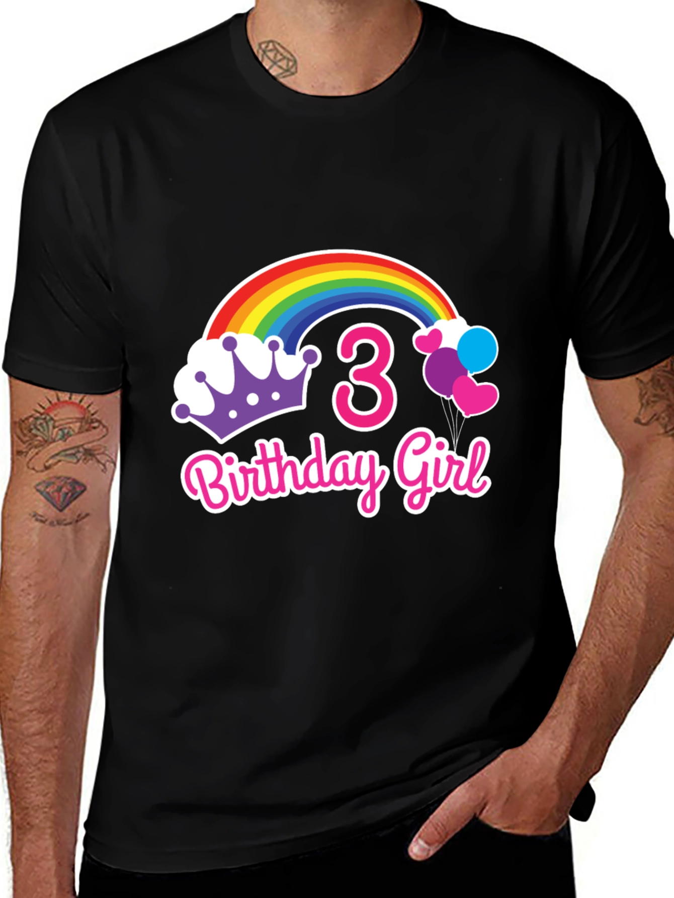 Birthday Girl Number 3 T-Shirt