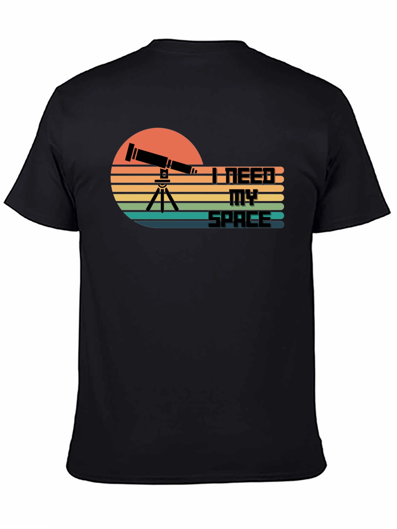 I Need My Space Telescope Graphic T-Shirt