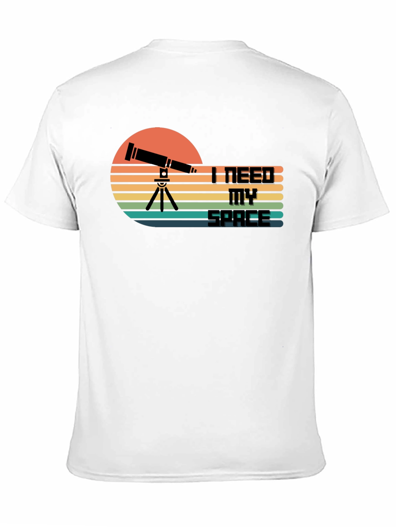 I Need My Space Telescope Graphic T-Shirt